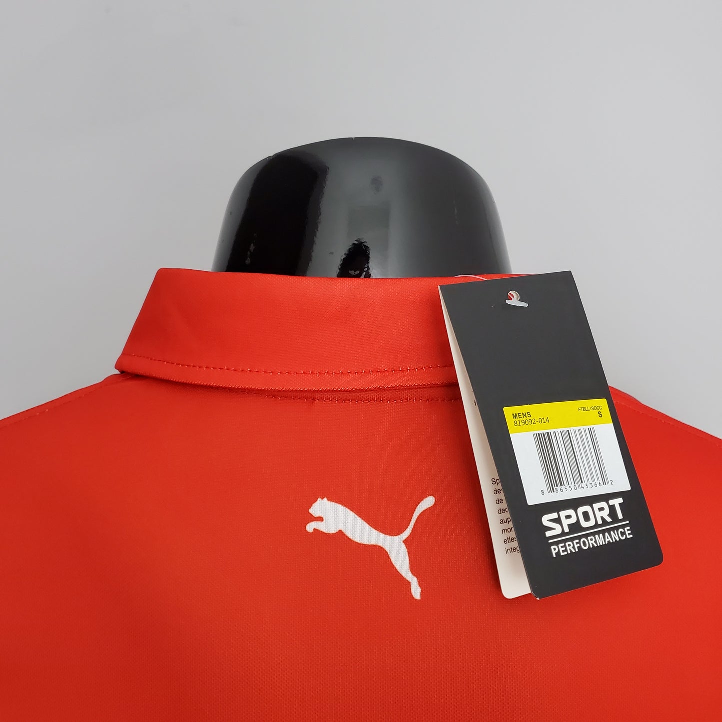 Ferrari F1 2023 Polo – Player Fit Shell | Red and Black
