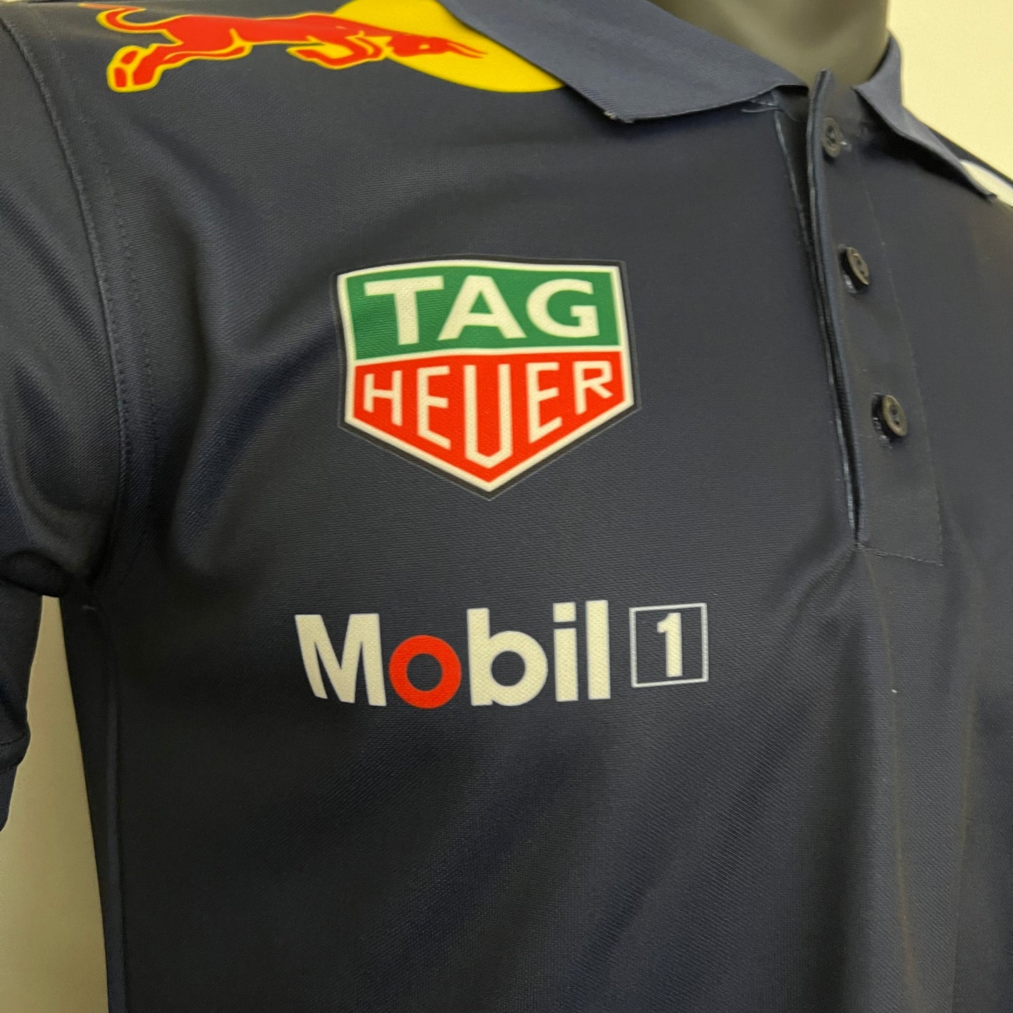 Red Bull Racing F1 2023 Polo – Player Fit | Navy Blue