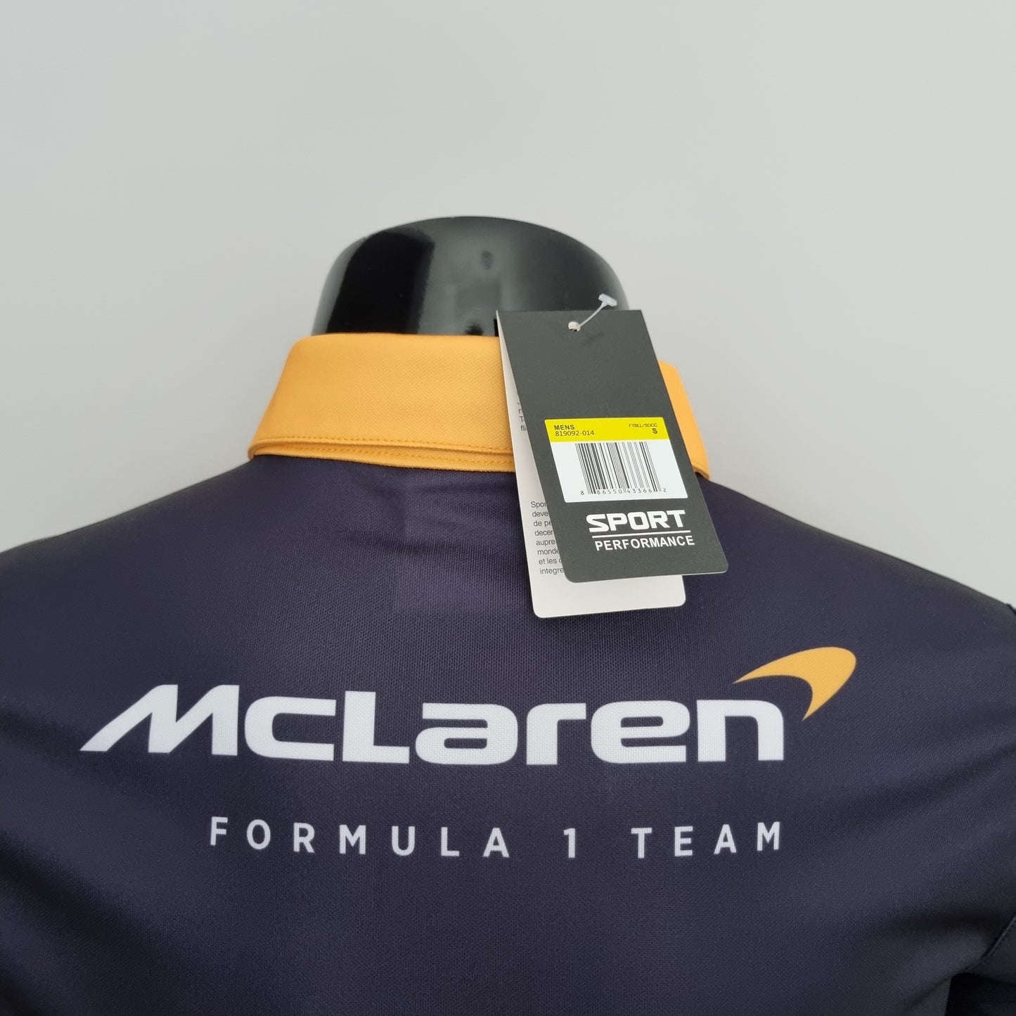 McLaren F1 2023 Polo – Player Fit Dell| Papaya Orange