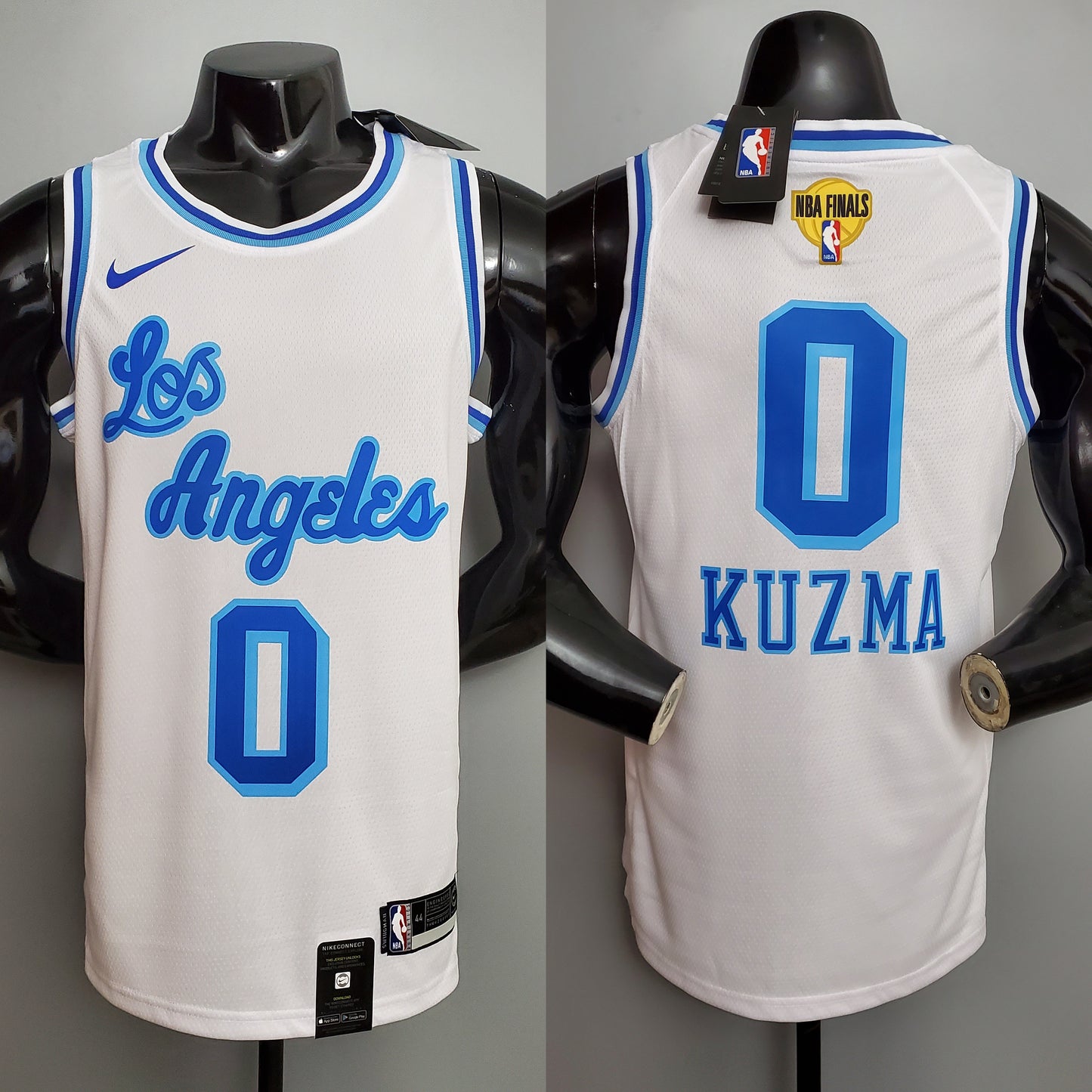 2020 Los Angeles Kuzma #0 Retro Basketball Jersey