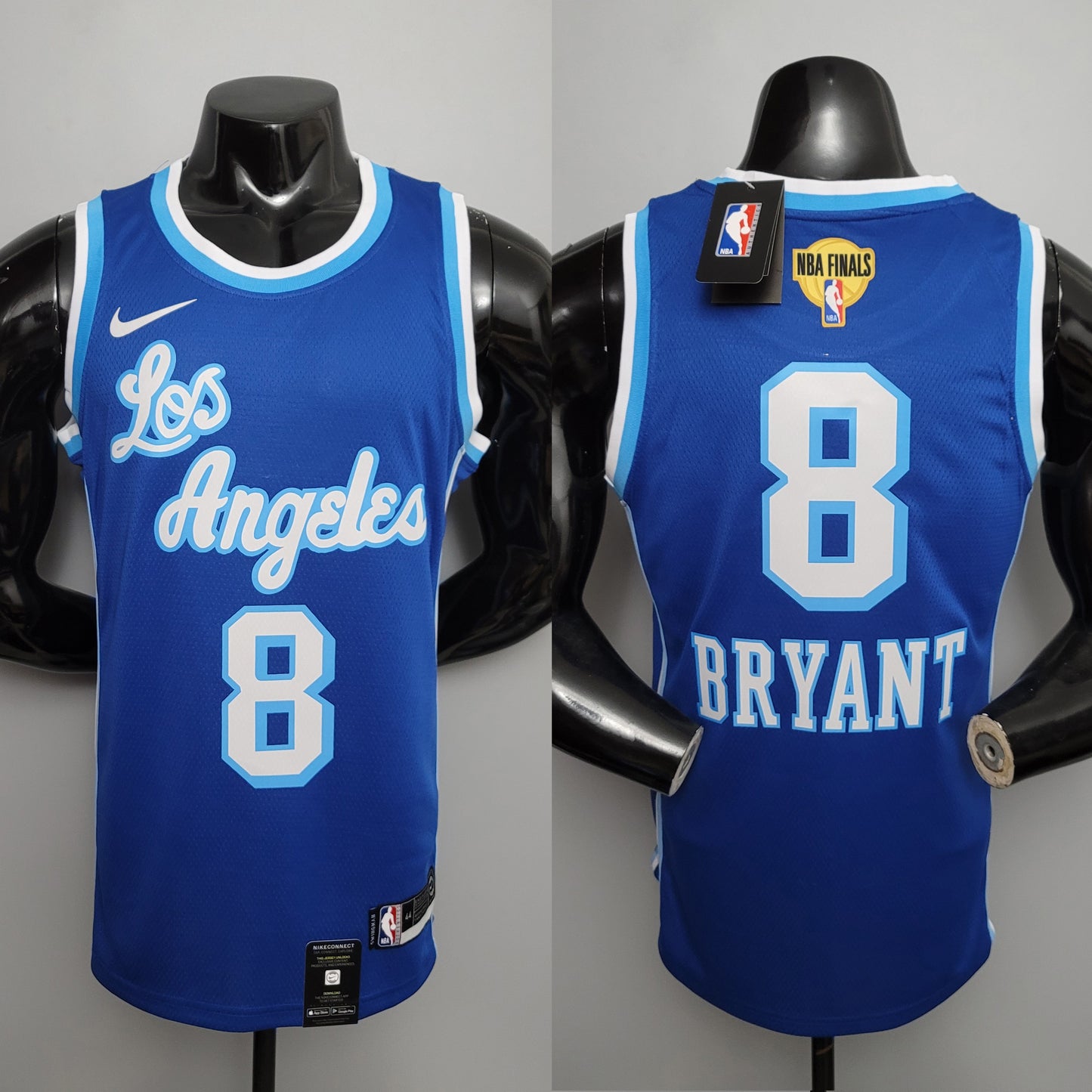 2000 Los Angeles Bryant #8 Retro Basketball Jersey