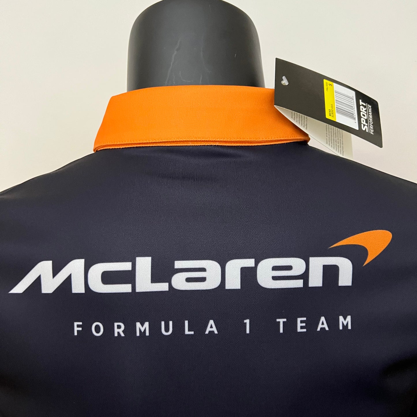 McLaren F1 2023 Polo – Player Fit | Papaya Orange