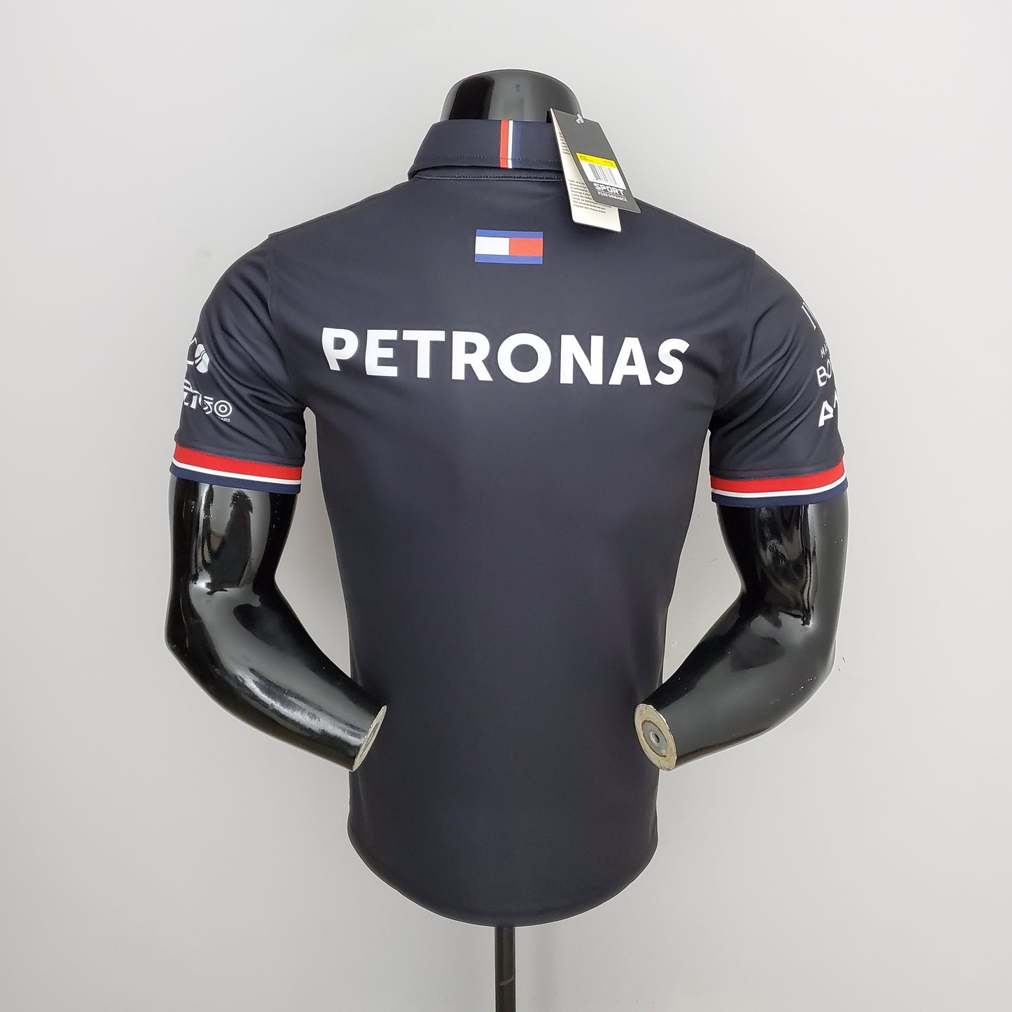 Mercedes F1 2023 Polo – Player Fit | Dark Grey