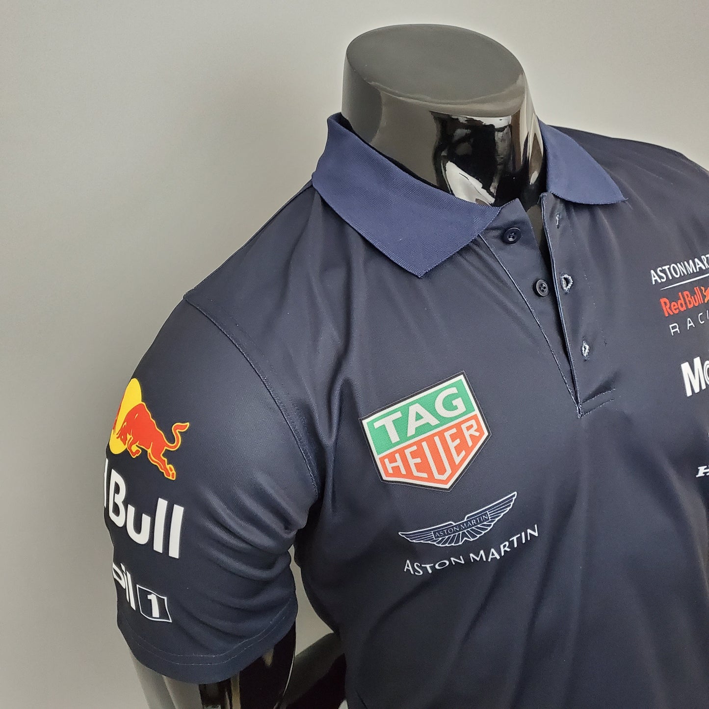 Red Bull Racing F1 2024 Polo – Player Fit Tag Heuer | Navy Blue