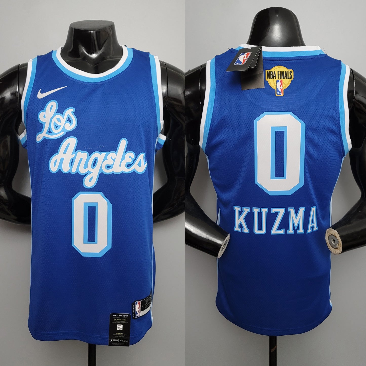2020 Los Angeles Kuzma #0 Retro Basketball Jersey