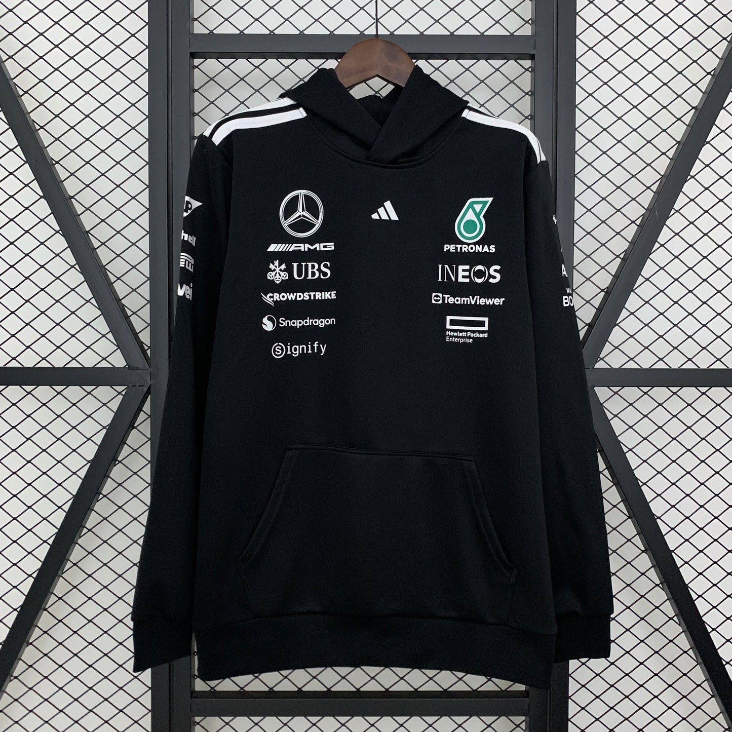 Mercedes AMG F1 2023 Hoodie – Team Edition | Black