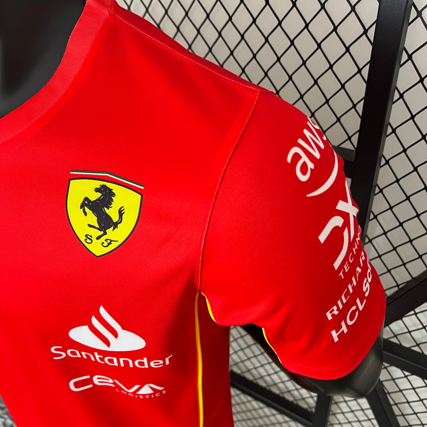 Ferrari F1 2023 T-Shirt – Player Fit – #55 | Red