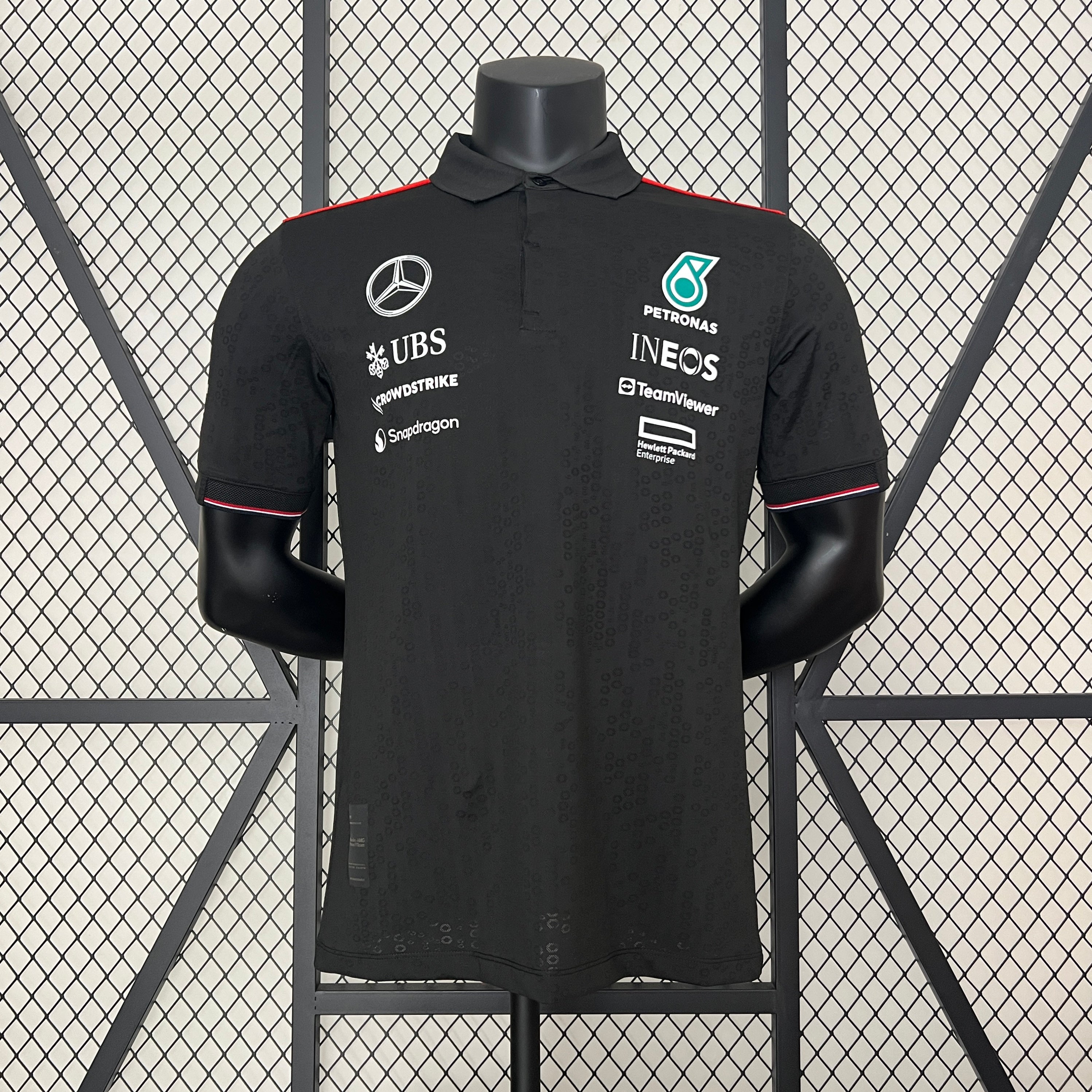 Mercedes AMG F1 2023 Polo – Player Fit | Black