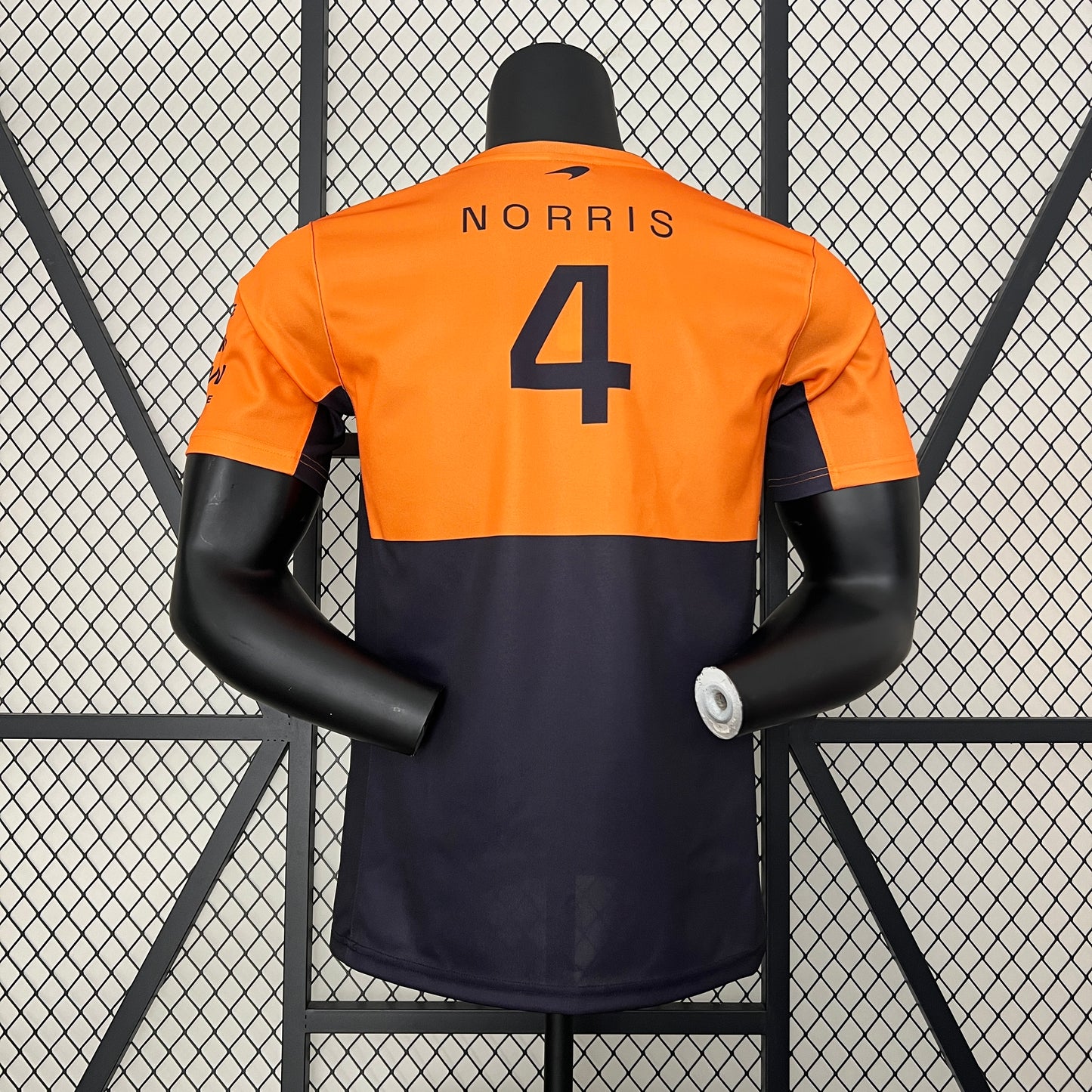 McLaren F1 2023 Player Fit T-Shirt – Lando Norris #4 | Navy Orange