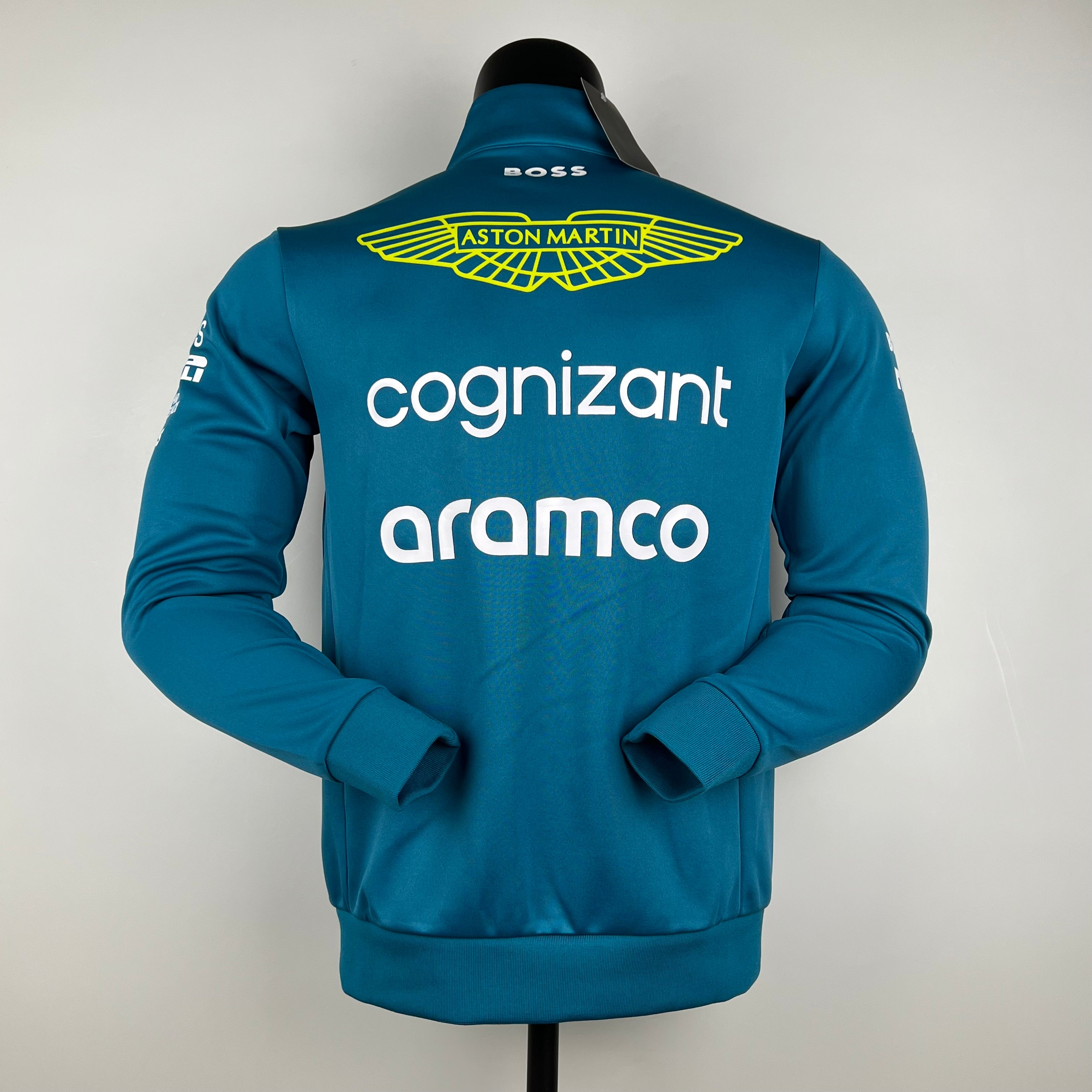 Aston Martin F1 2023 Zipper – Player Fit | Teal