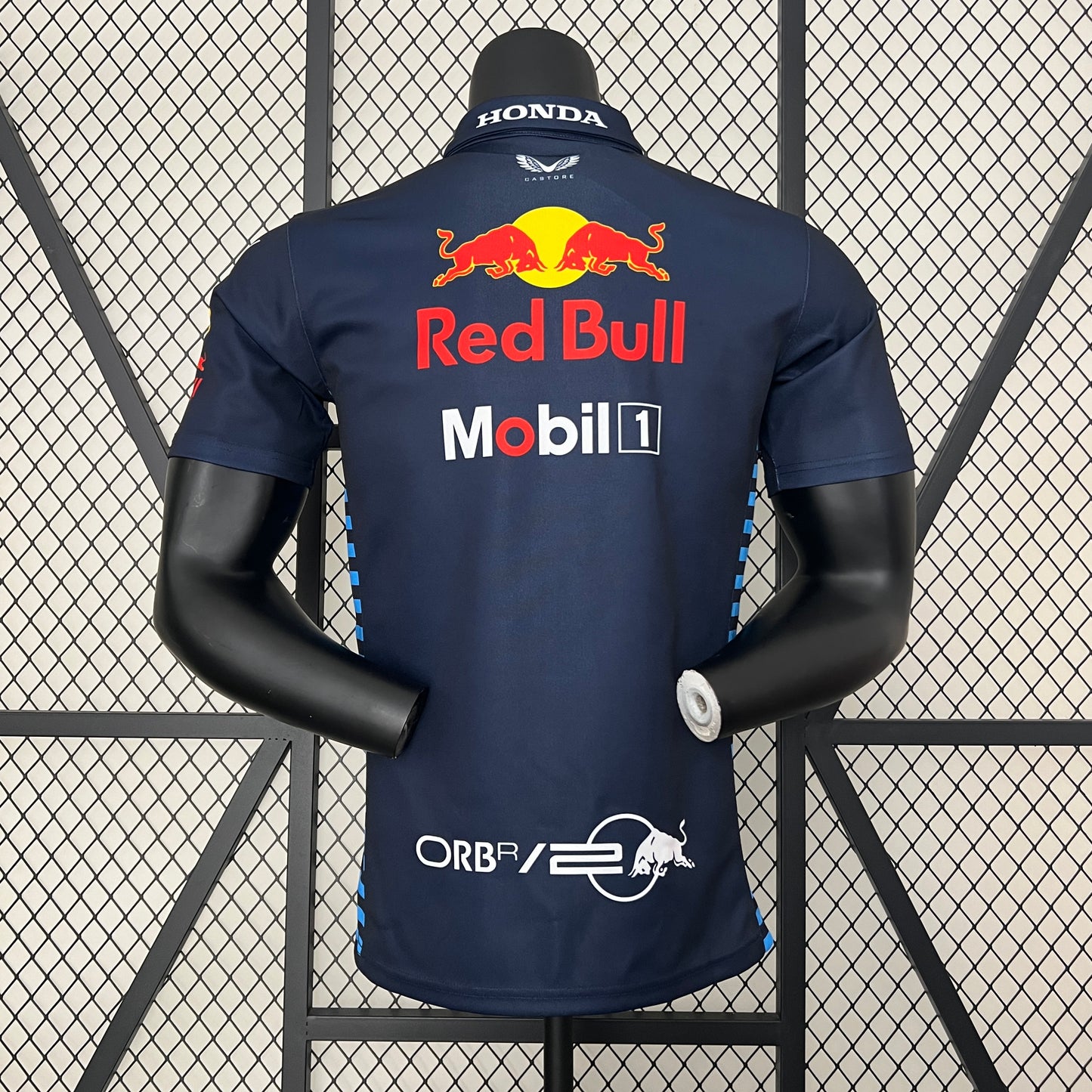 Red Bull Racing F1 2024 Polo – Player Fit | Navy Blue