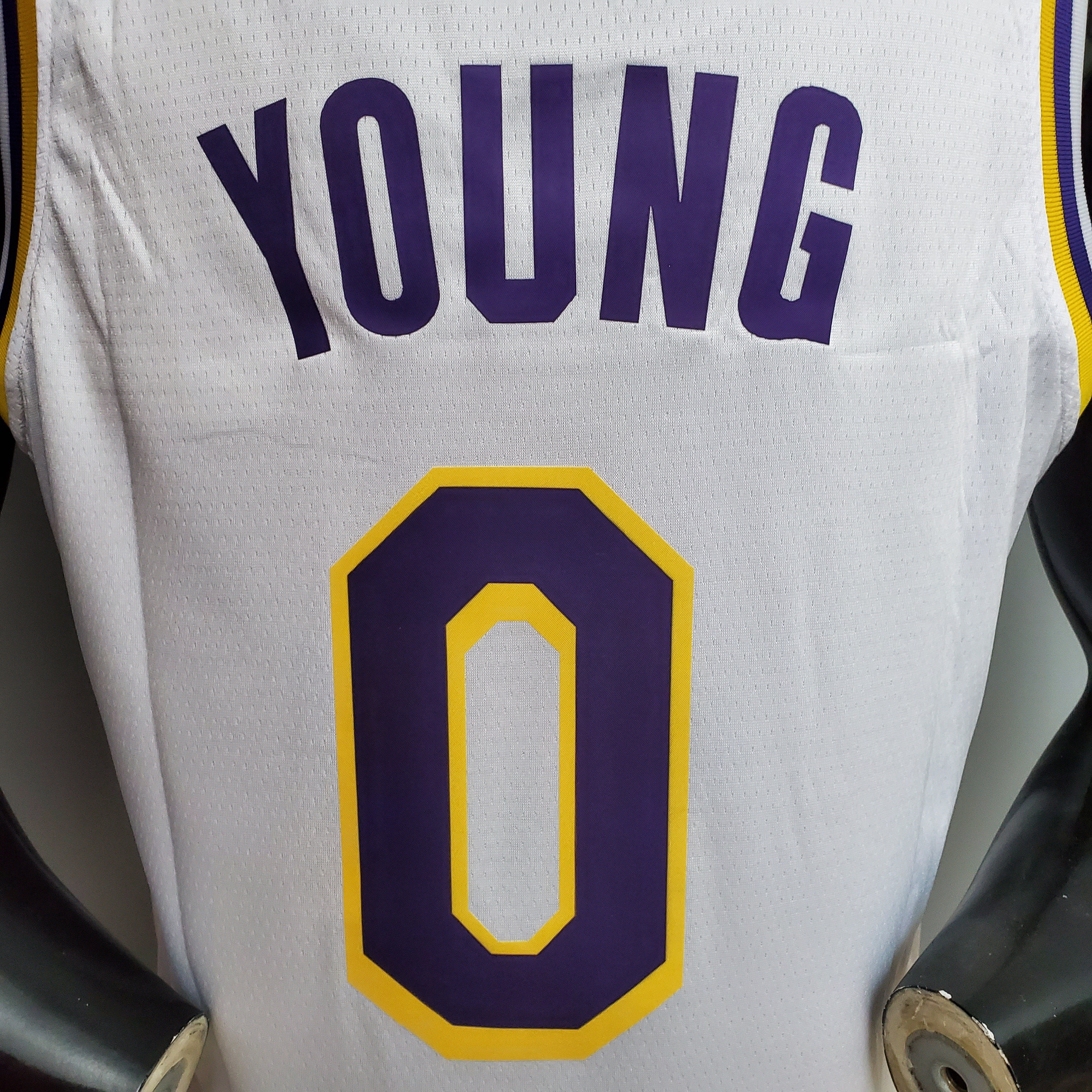 2023 LA Lakers Young #0 Swingman Edition Jersey
