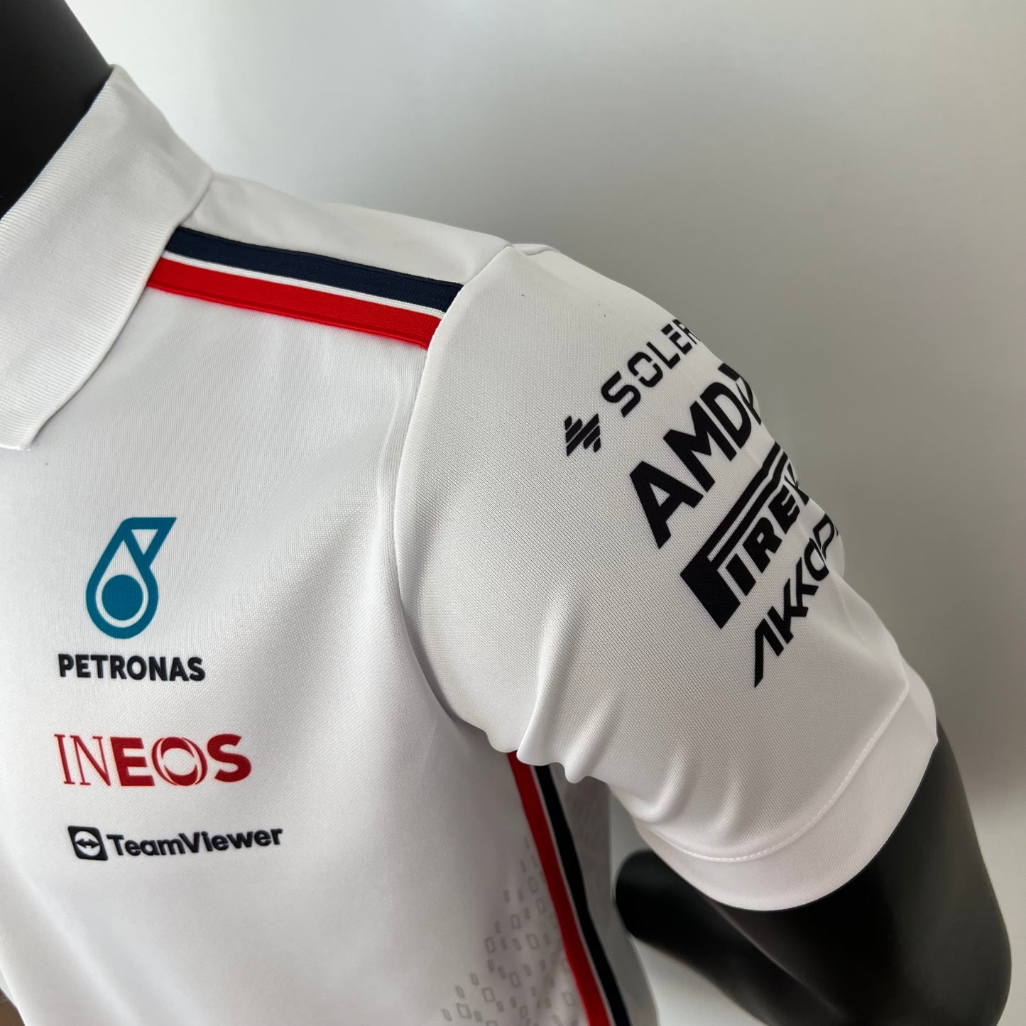Mercedes AMG F1 Polo – Player Fit | White