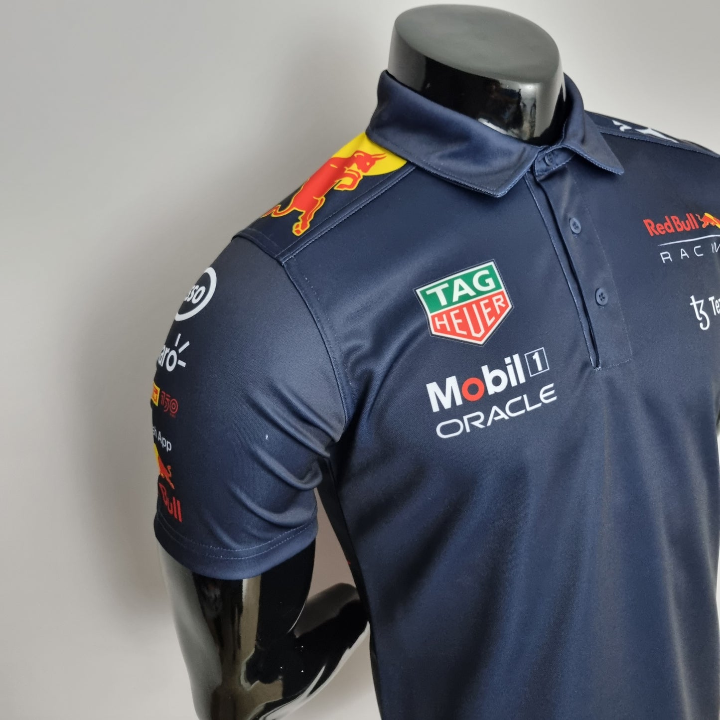 Red Bull Racing F1 2023 Polo – Player Fit Tag Heuer| Navy Blue
