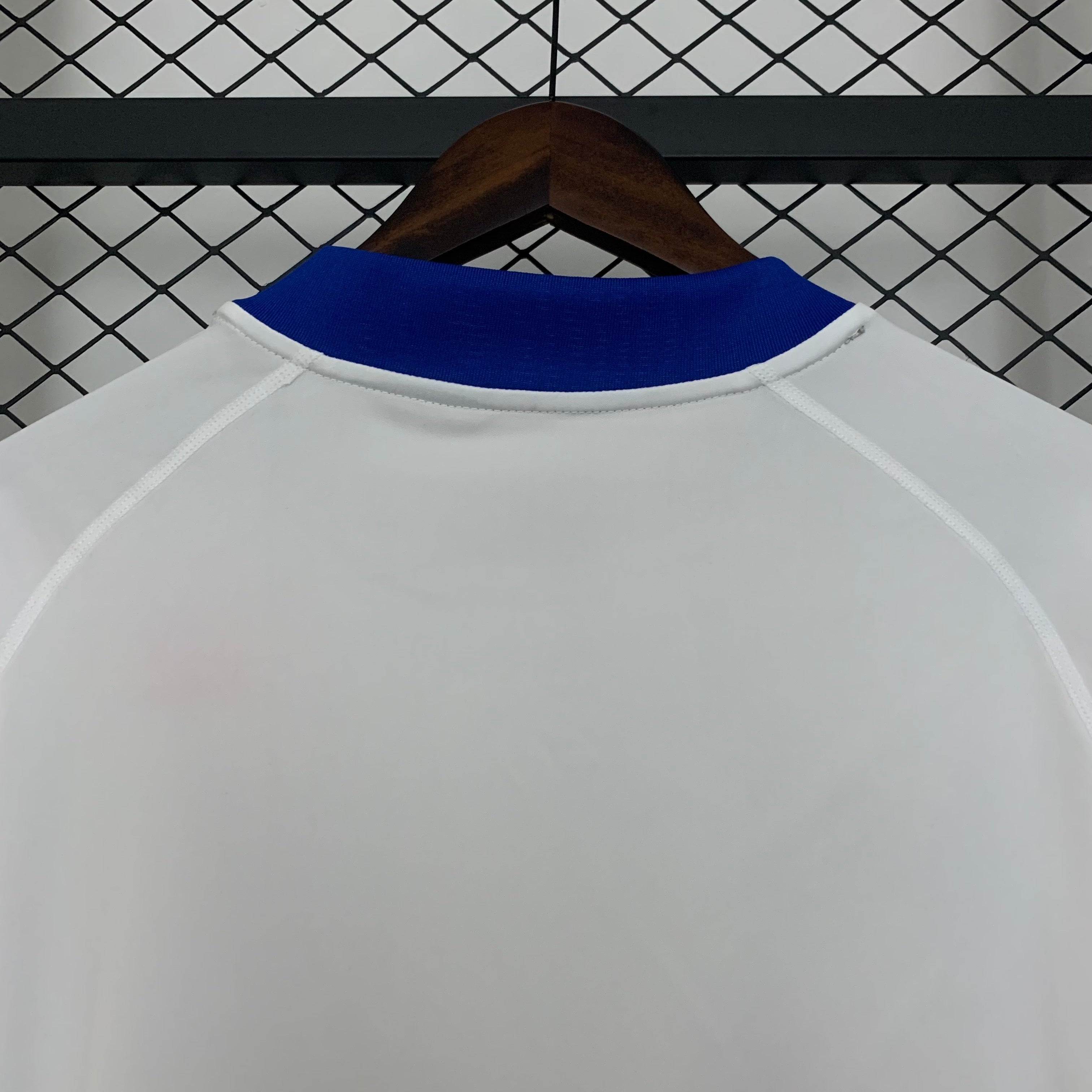1990s Real Zaragoza Retro Football Shirt | White Blue Home
