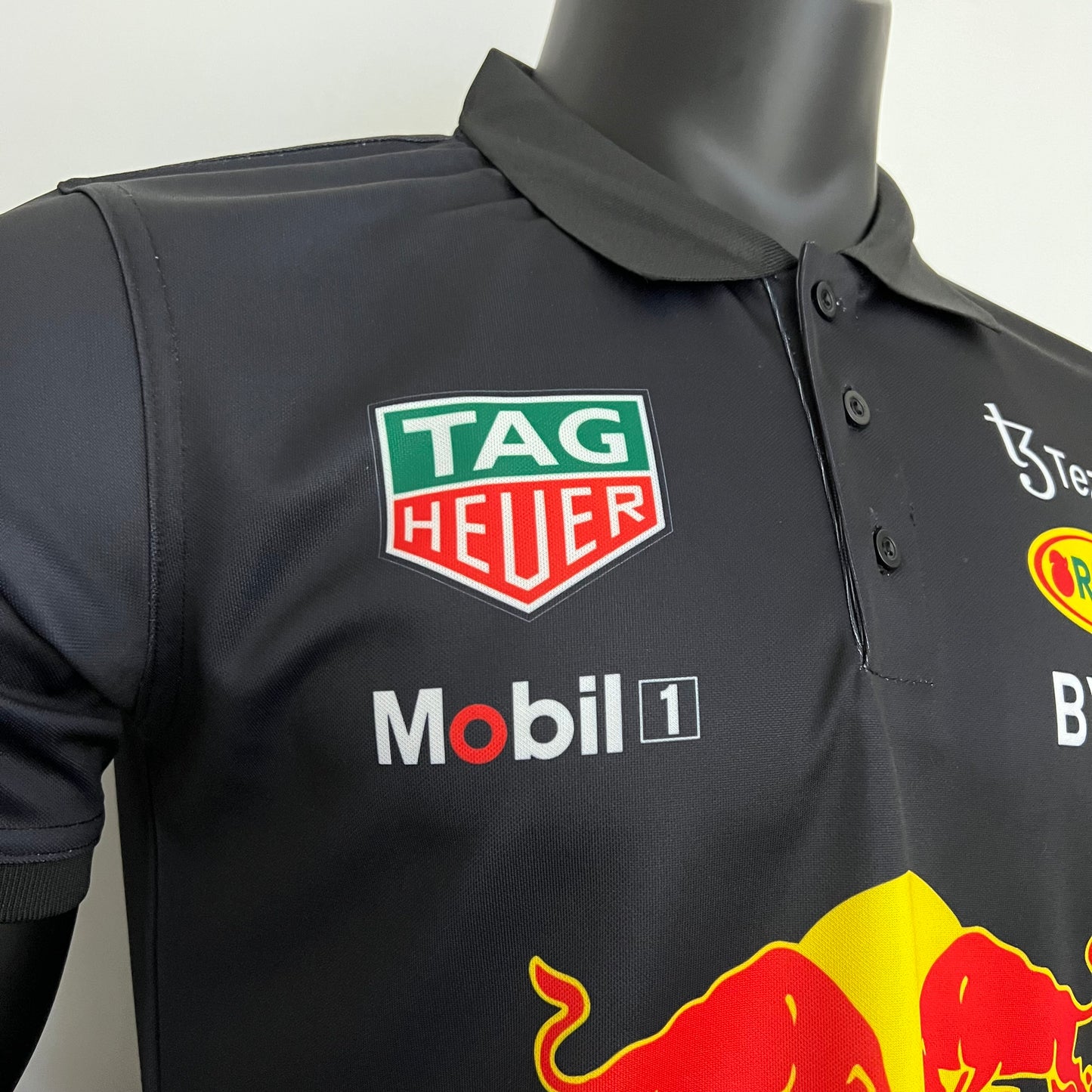 Red Bull Racing F1 2023 Polo – Player Fit – Checo #11 | Black