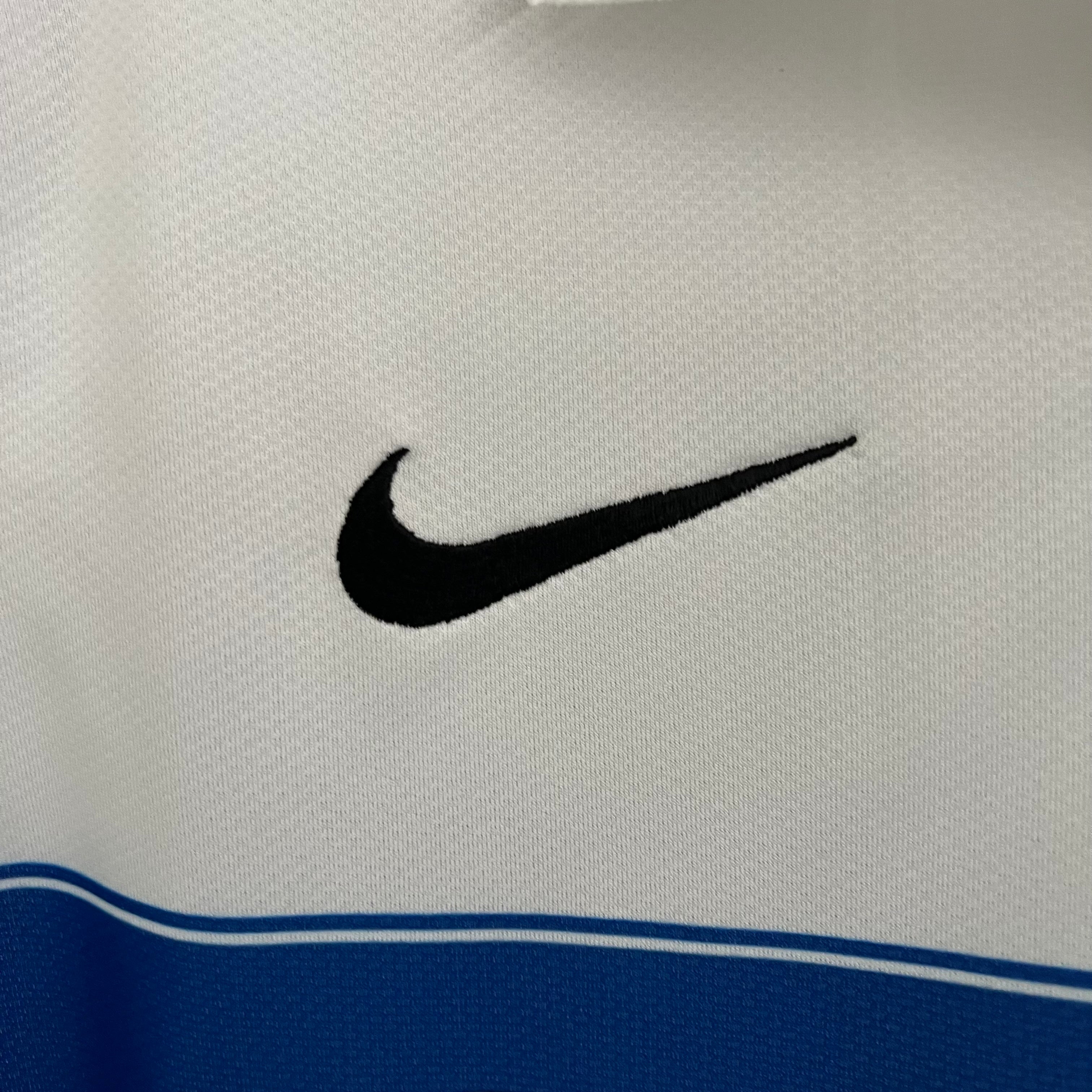 2000s Inter Milan Retro Football Shirt | White Blue Home