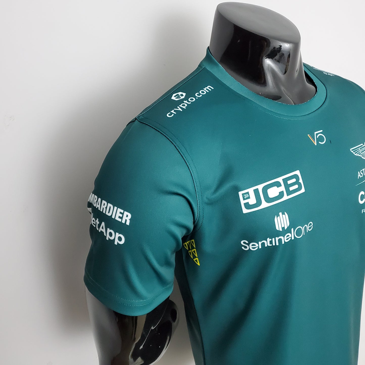 Aston Martin F1 2023 Player Fit T-Shirt – Sebastian Vettel #5 Cognizant | Racing Green