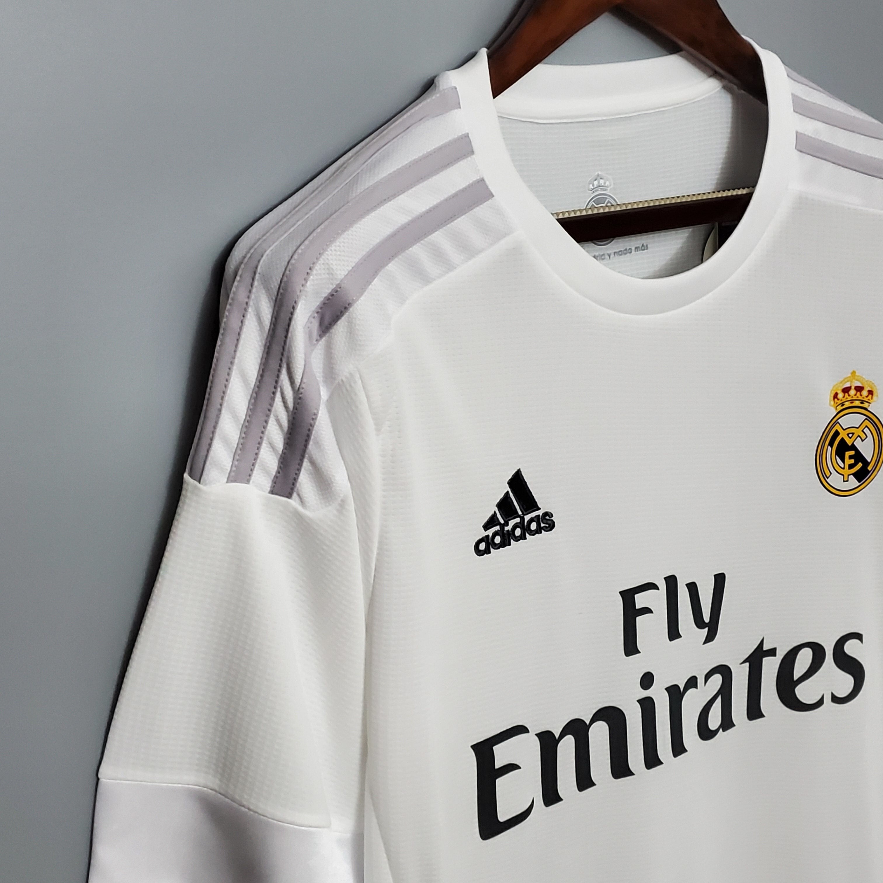 2020s Real Madrid Retro Football Shirt | White Black Home