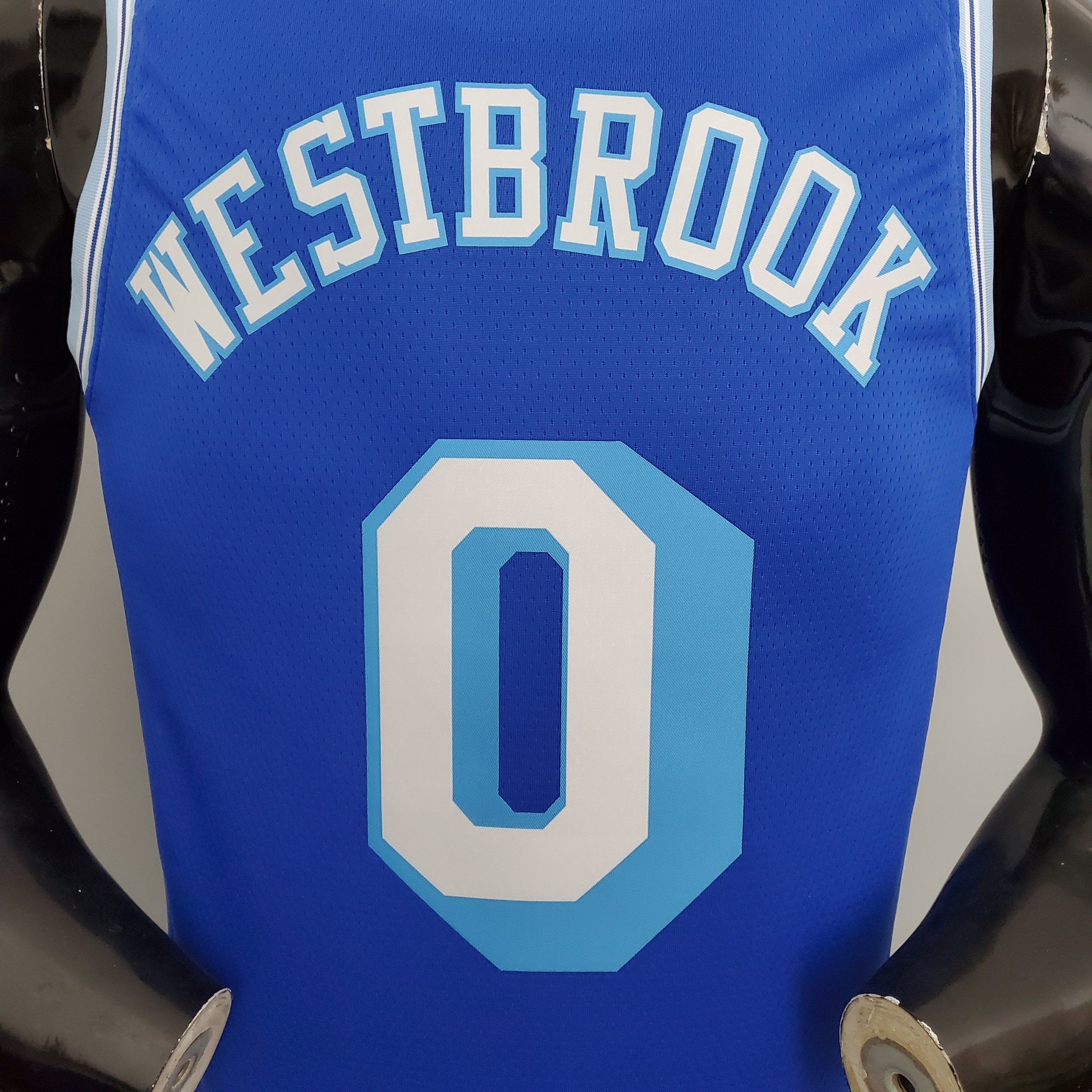 2023 Los Angeles Westbrook #0 Retro Basketball Jersey