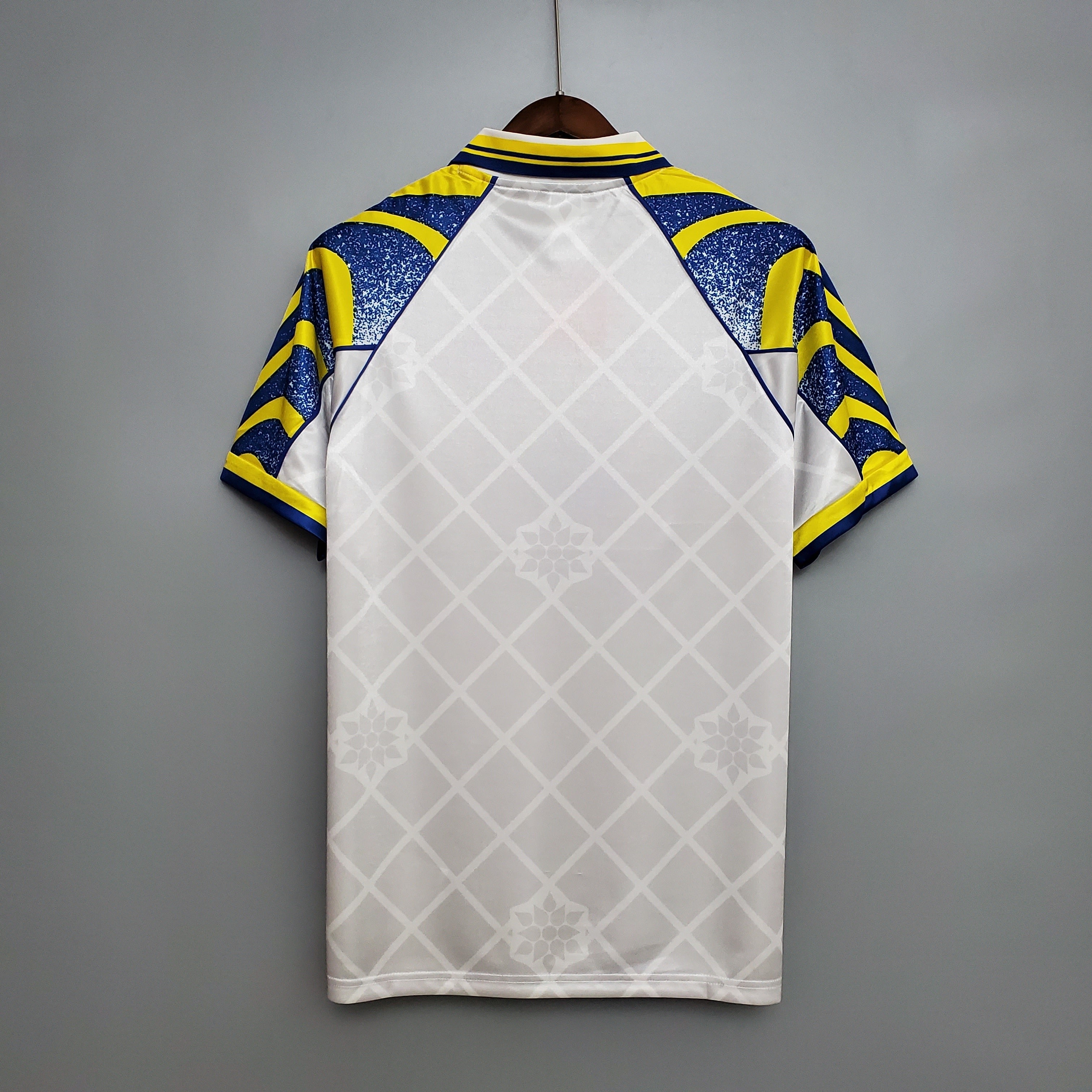 1990s Parma Retro Football Shirt | White Blue Home