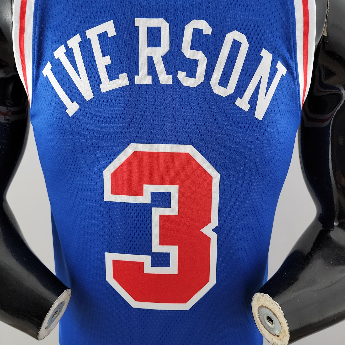 2001 Philadelphia Iverson #3 Retro Basketball Jersey