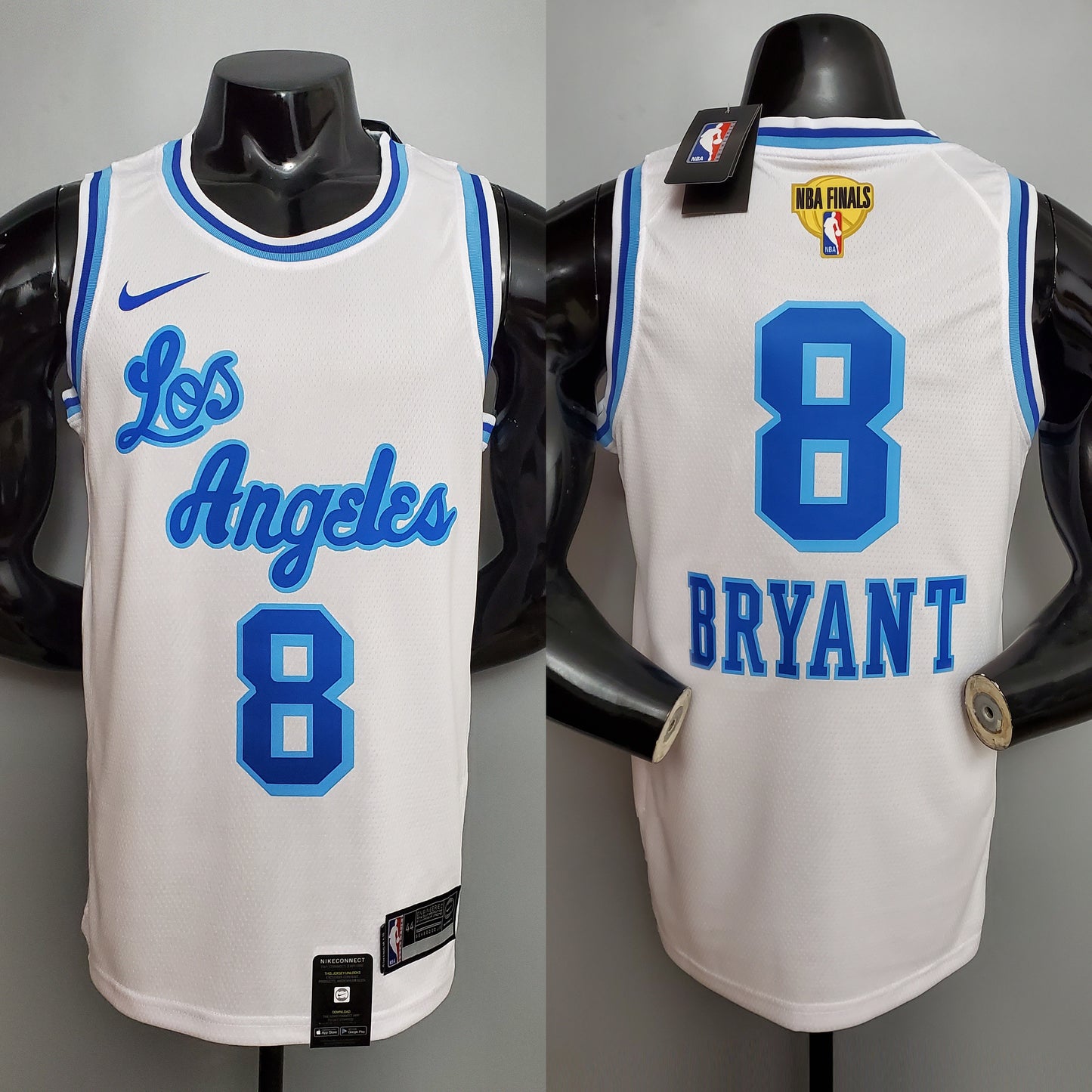 2000 Los Angeles Bryant #8 Retro Basketball Jersey