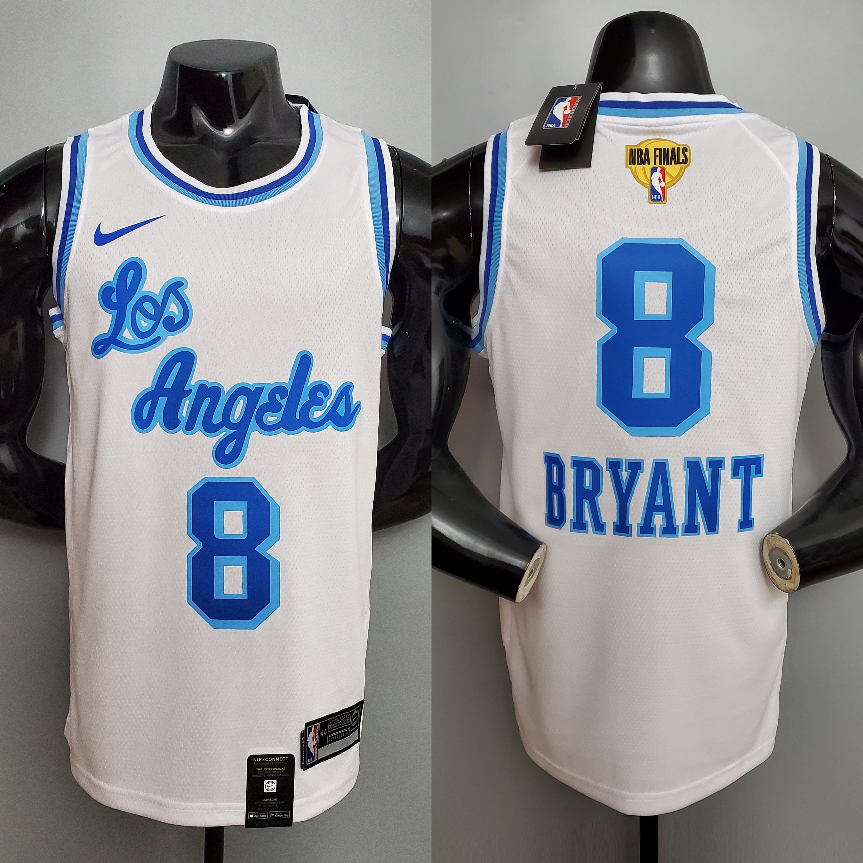 2000 Los Angeles Bryant #8 Retro Basketball Jersey