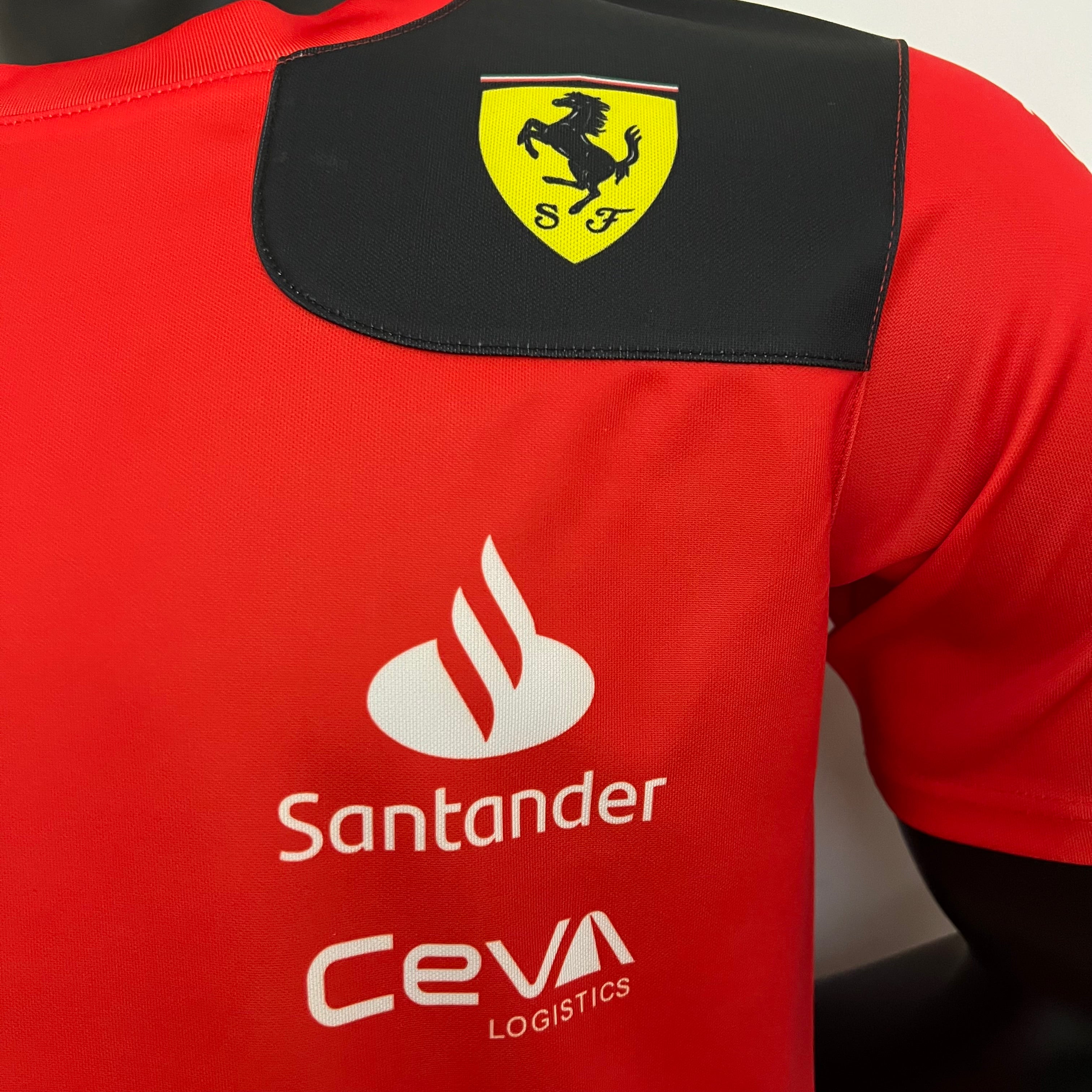 Ferrari F1 2023 T-Shirt – Player Fit – Charles Leclerc #16 | Red