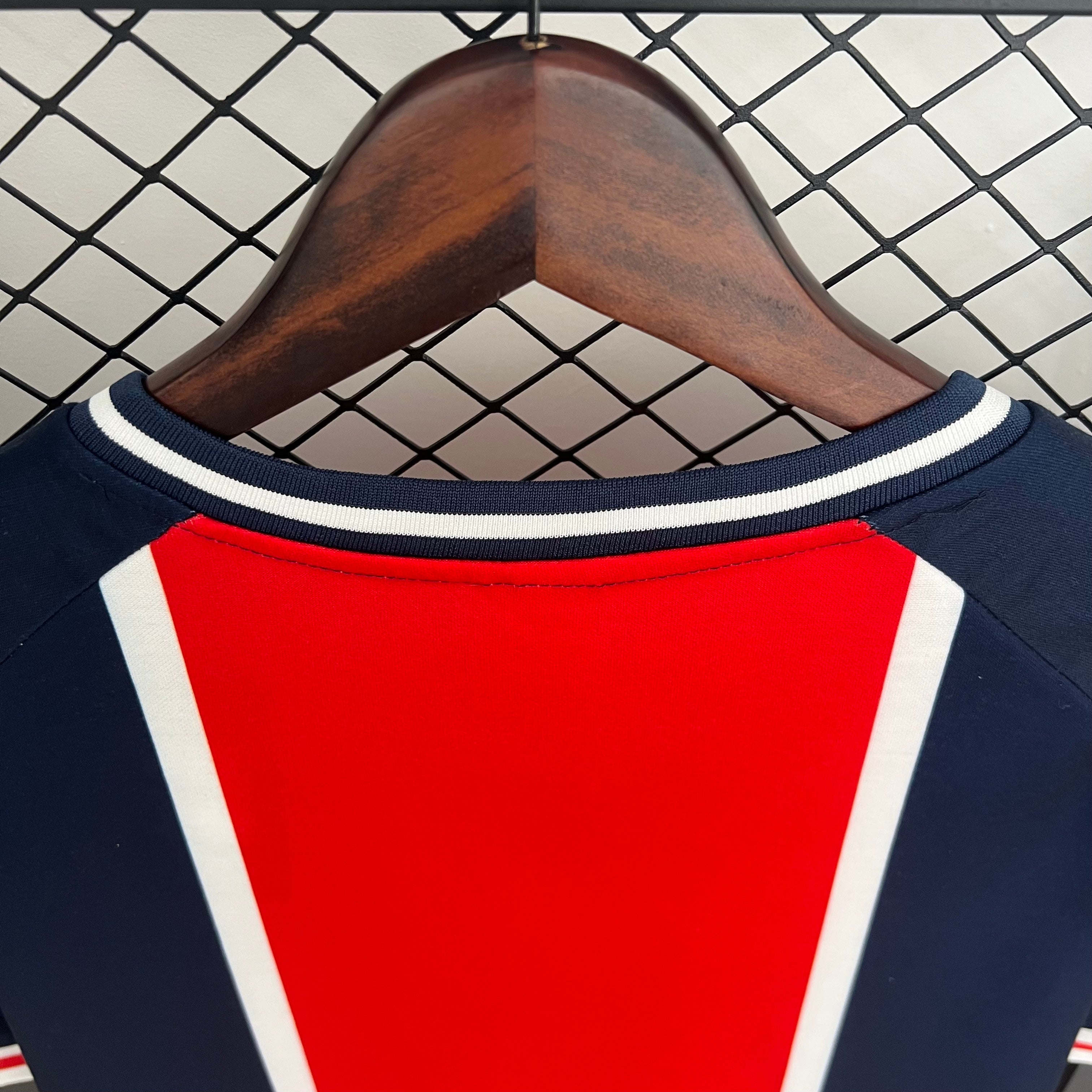 1980s Canada Dry Retro Football Shirt | Navy Red Home