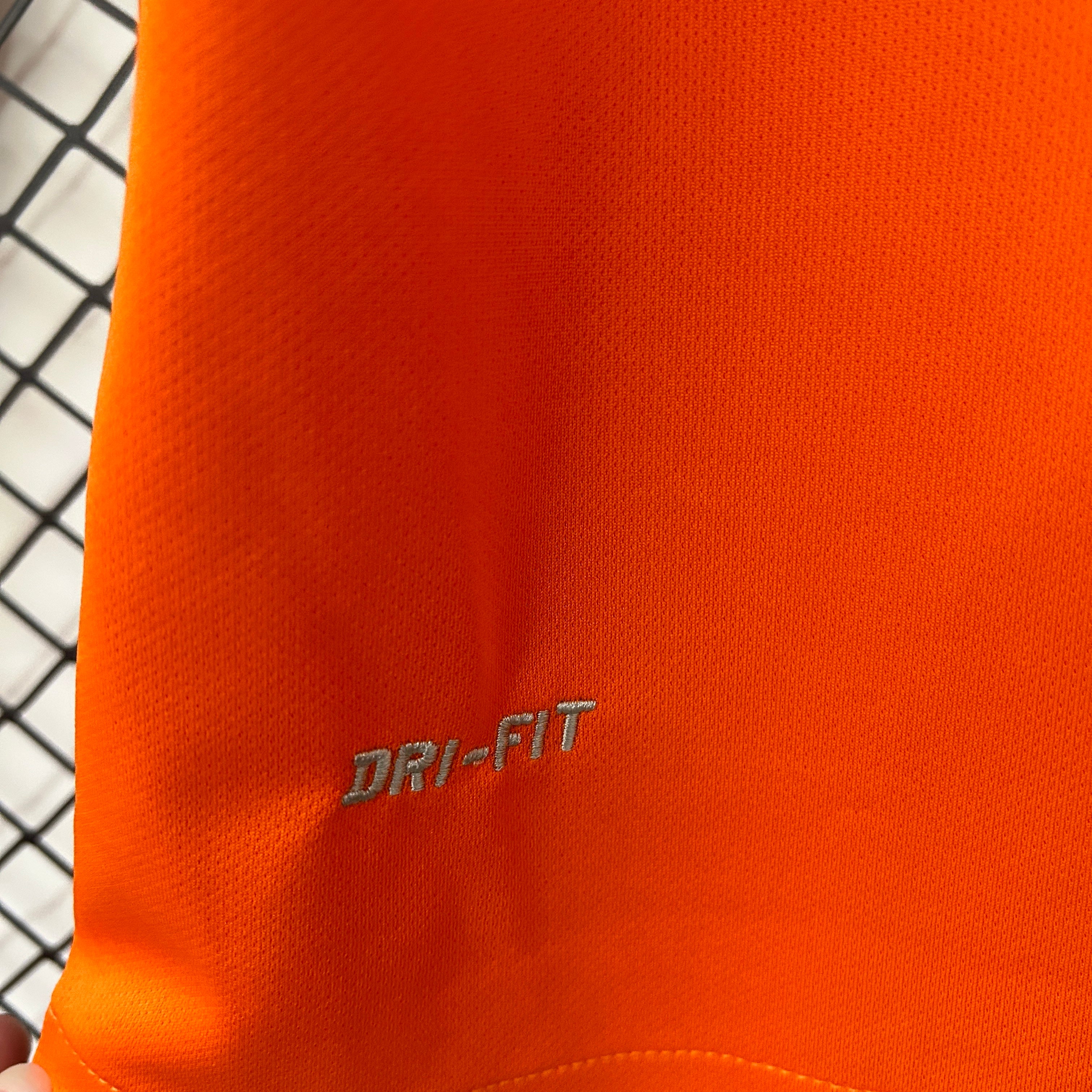 1990s Netherlands Retro Football Shirt | Orange White Home