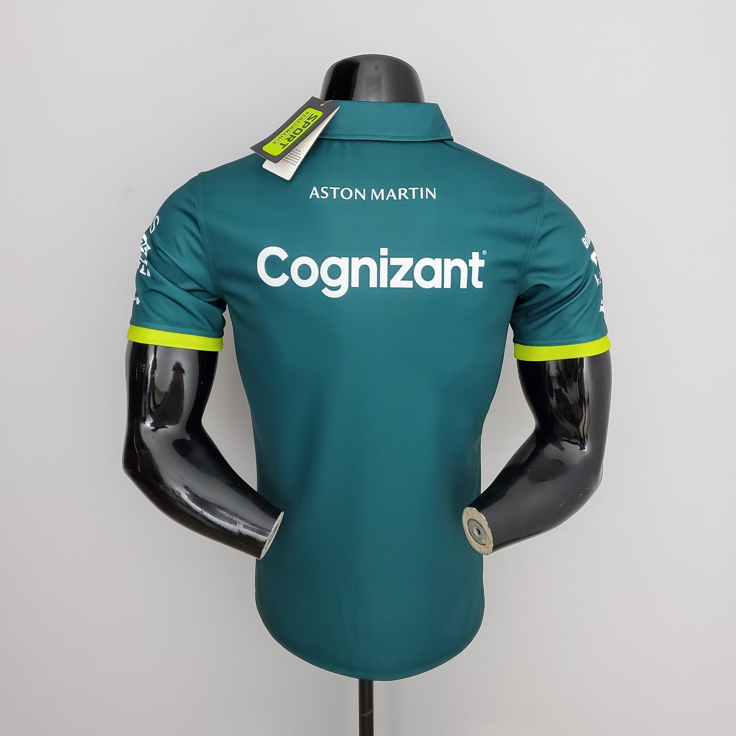 Aston Martin F1 2023 Player Fit Polo – Sebastian Vettel #5 Cognizant | Racing Green