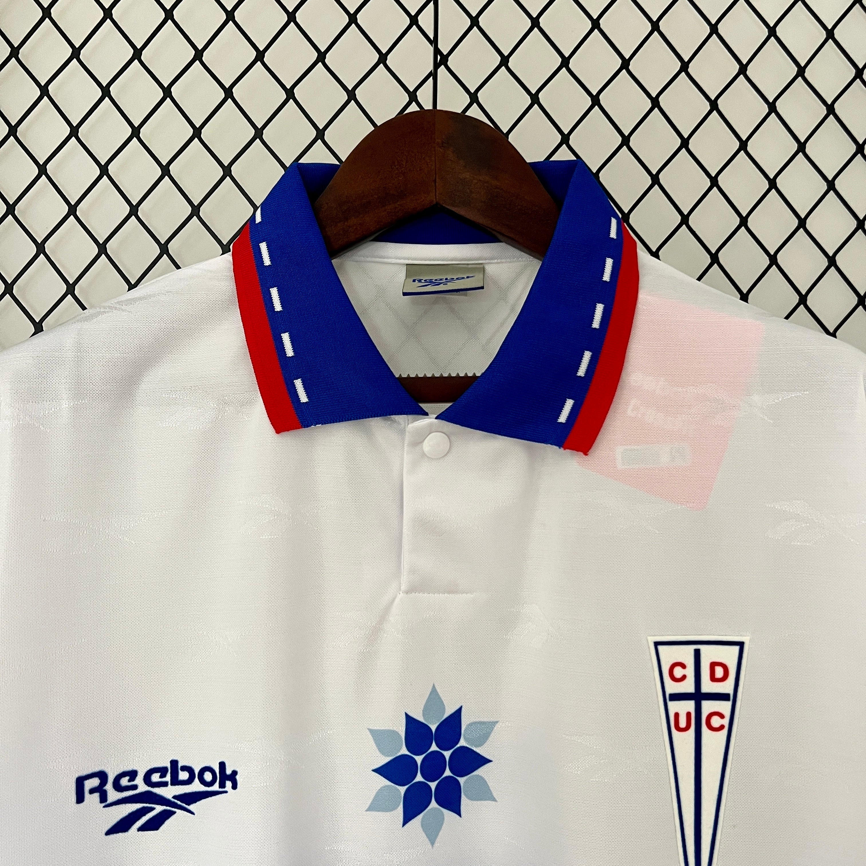 1990s Cremonese Retro Football Shirt | White Blue Home