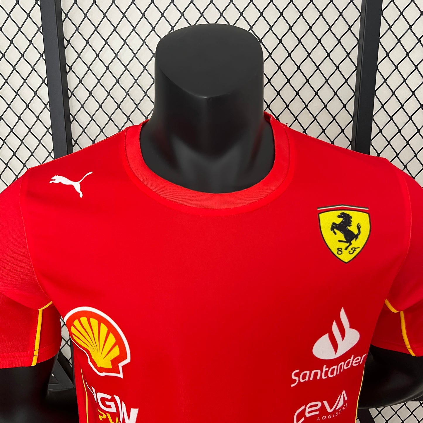 Ferrari F1 2023 T-Shirt – Player Fit – #55 | Red