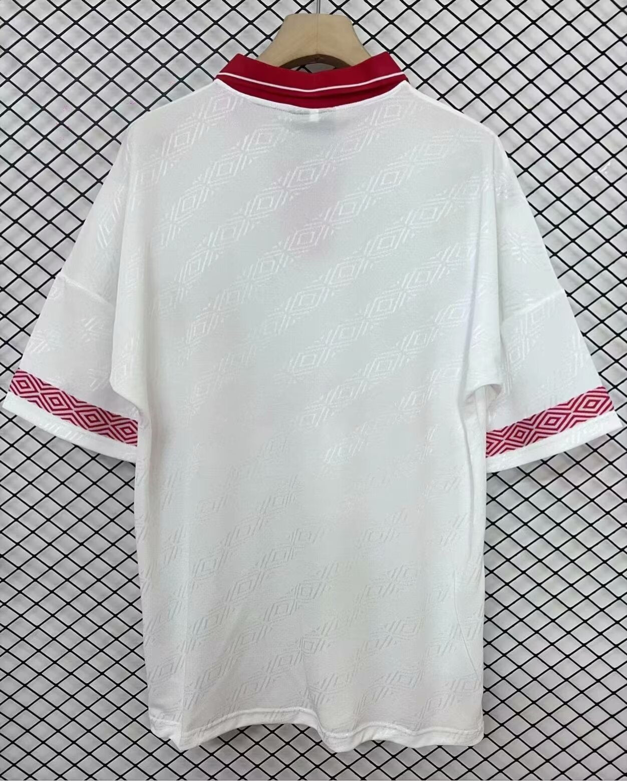 1990s Sevilla Retro Football Shirt | White Red Home
