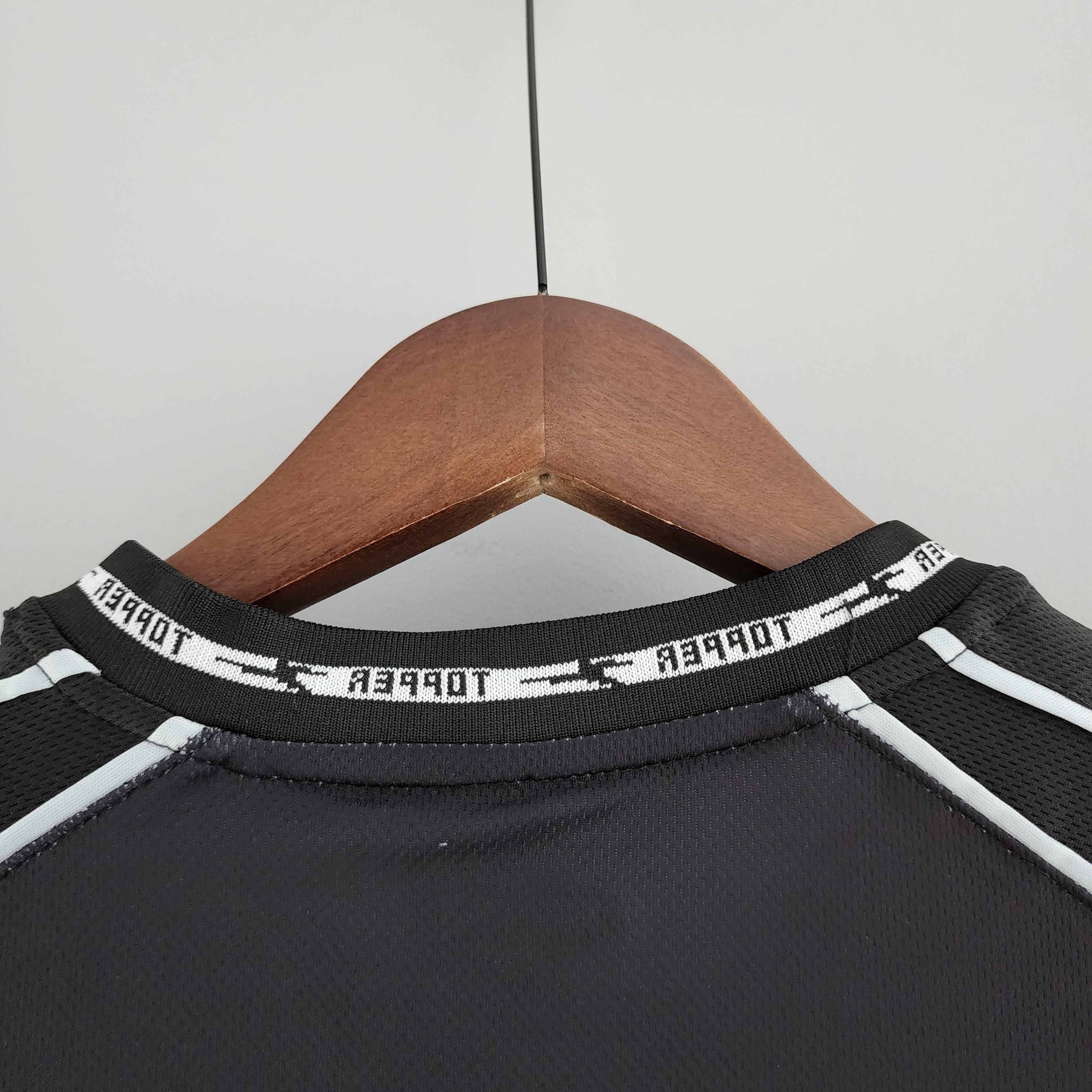 2000s Olimpia Retro Football Shirt | Black White Third