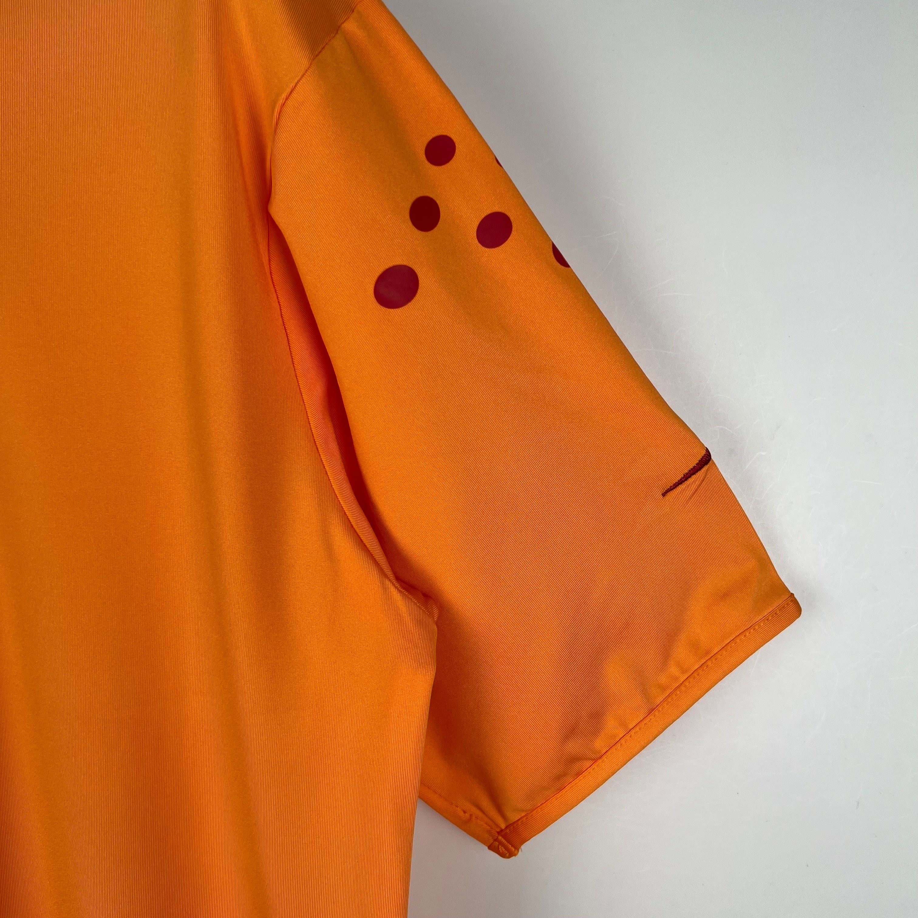 2000s AS Roma Retro Football Shirt | Orange Black Third