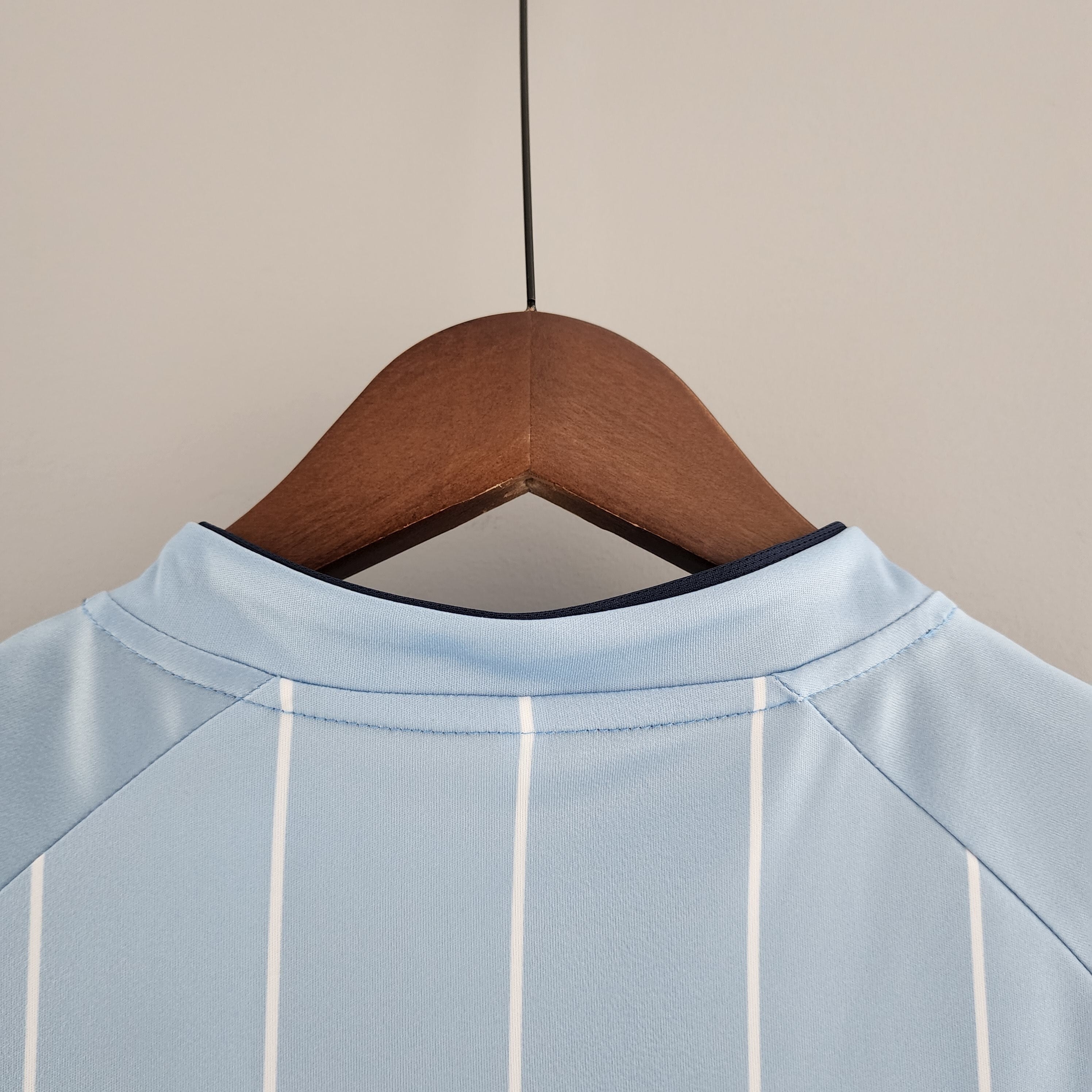 1990s Manchester City Retro Football Shirt | Sky Blue White Home