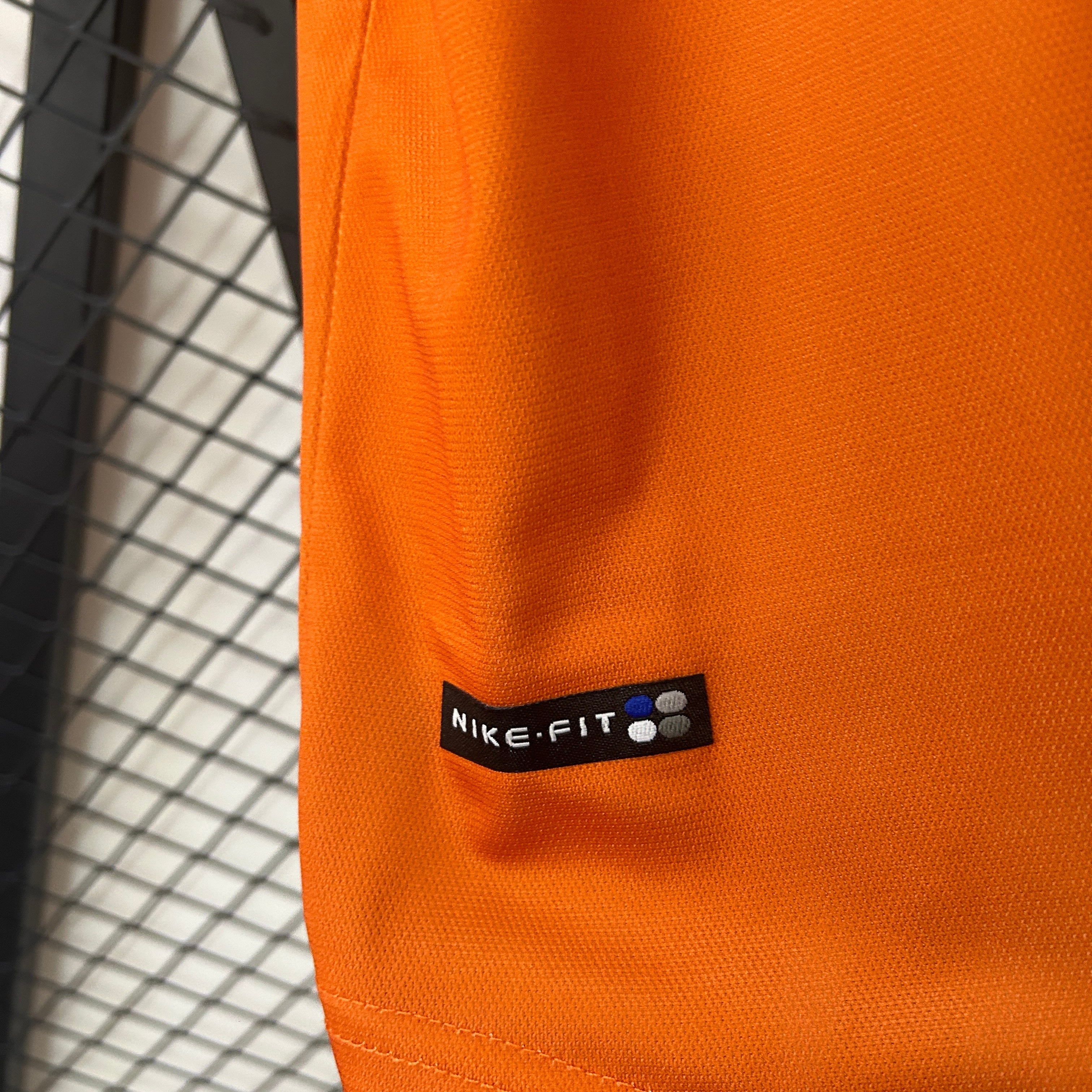 1990s Barcelona Retro Football Shirt | Orange Blue Home