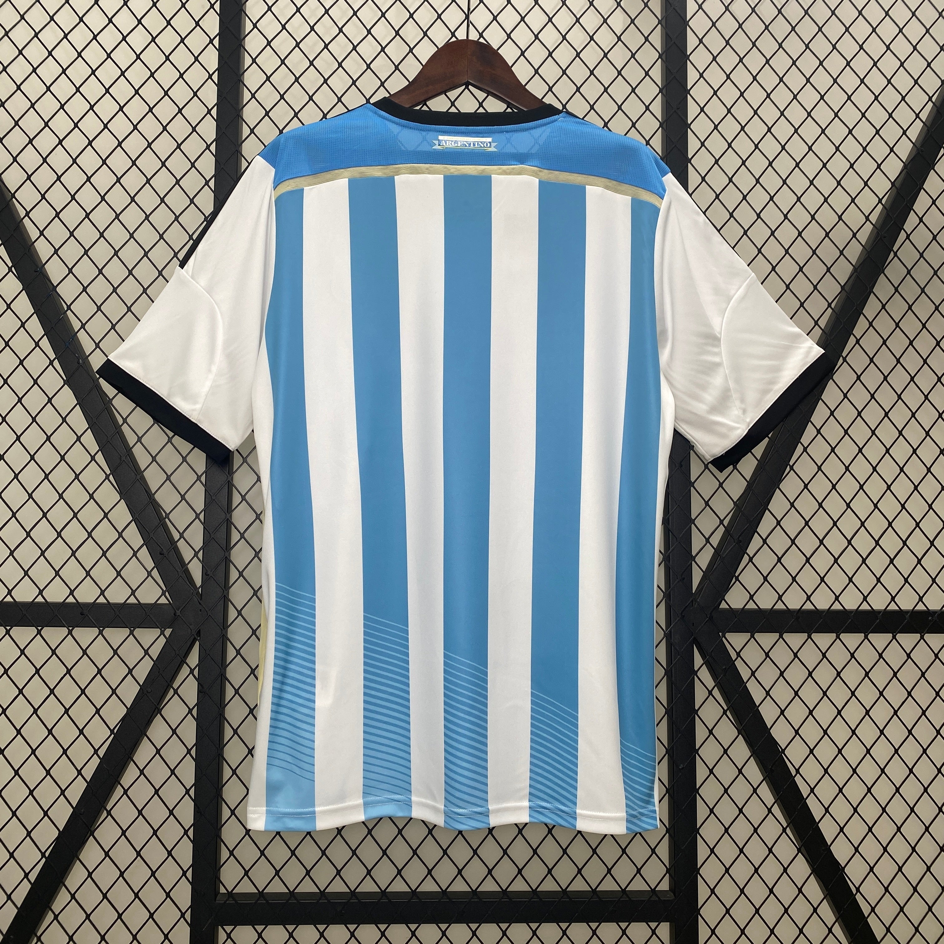 1990s Argentina Retro Football Shirt | Sky Blue White Home