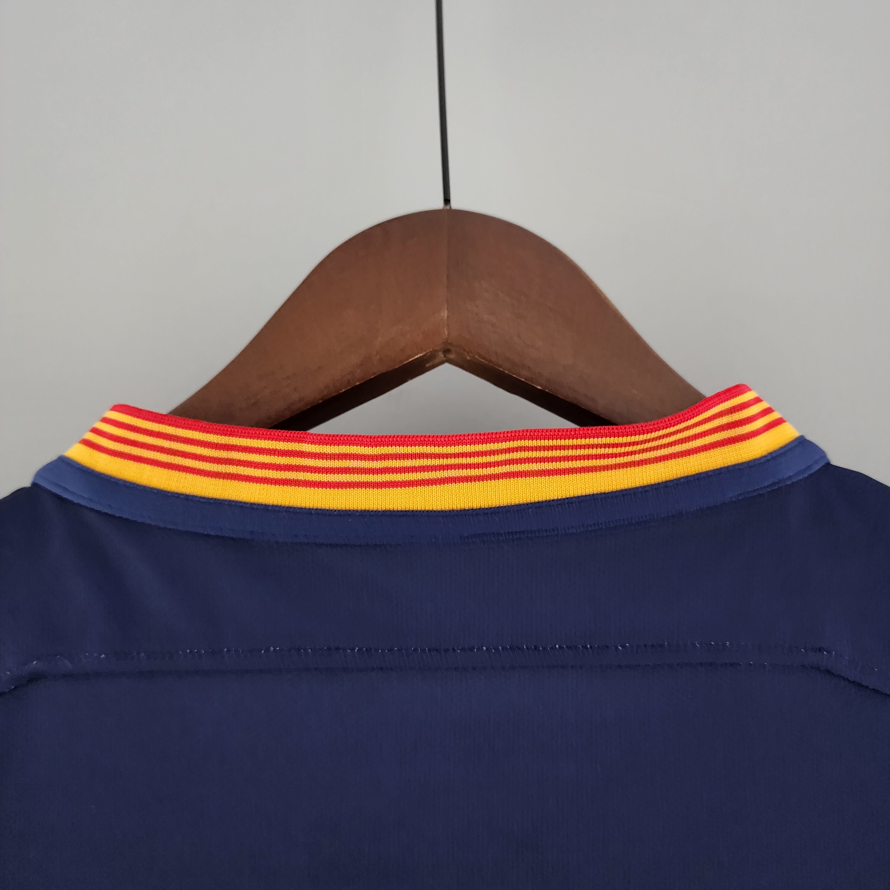 2010s Barcelona Retro Football Shirt | Navy Red Home