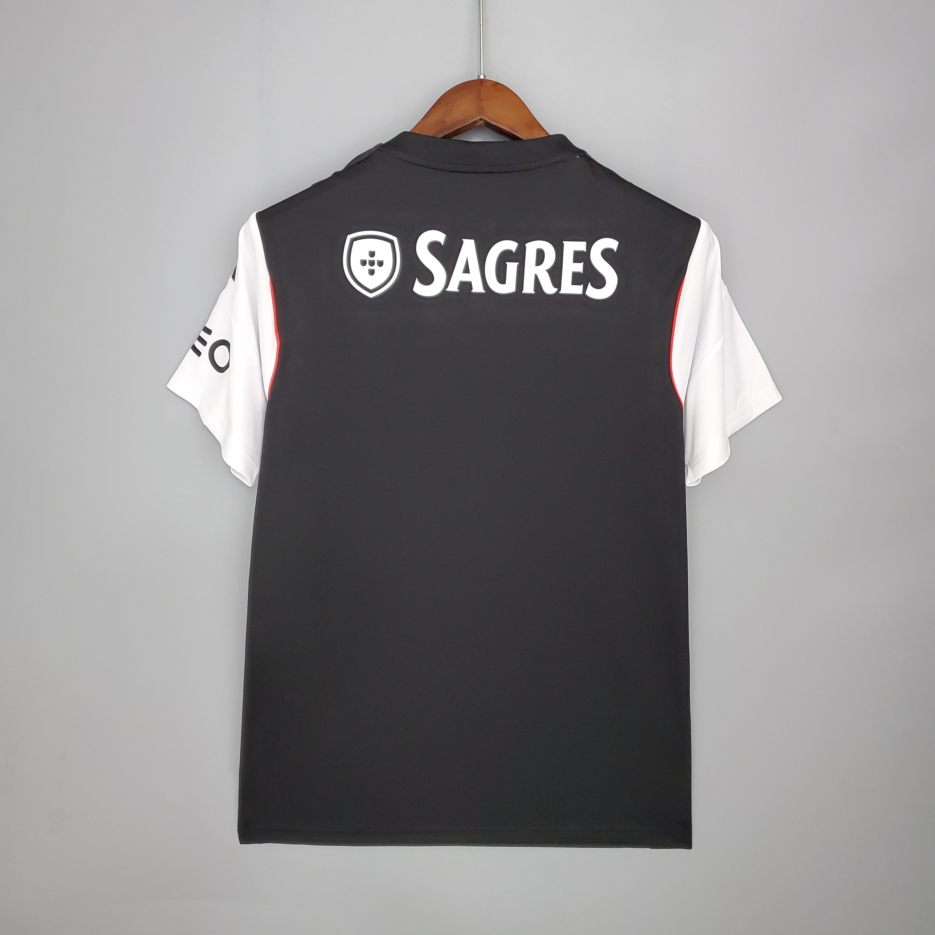 2010s Benfica Retro Football Shirt | White Black Home