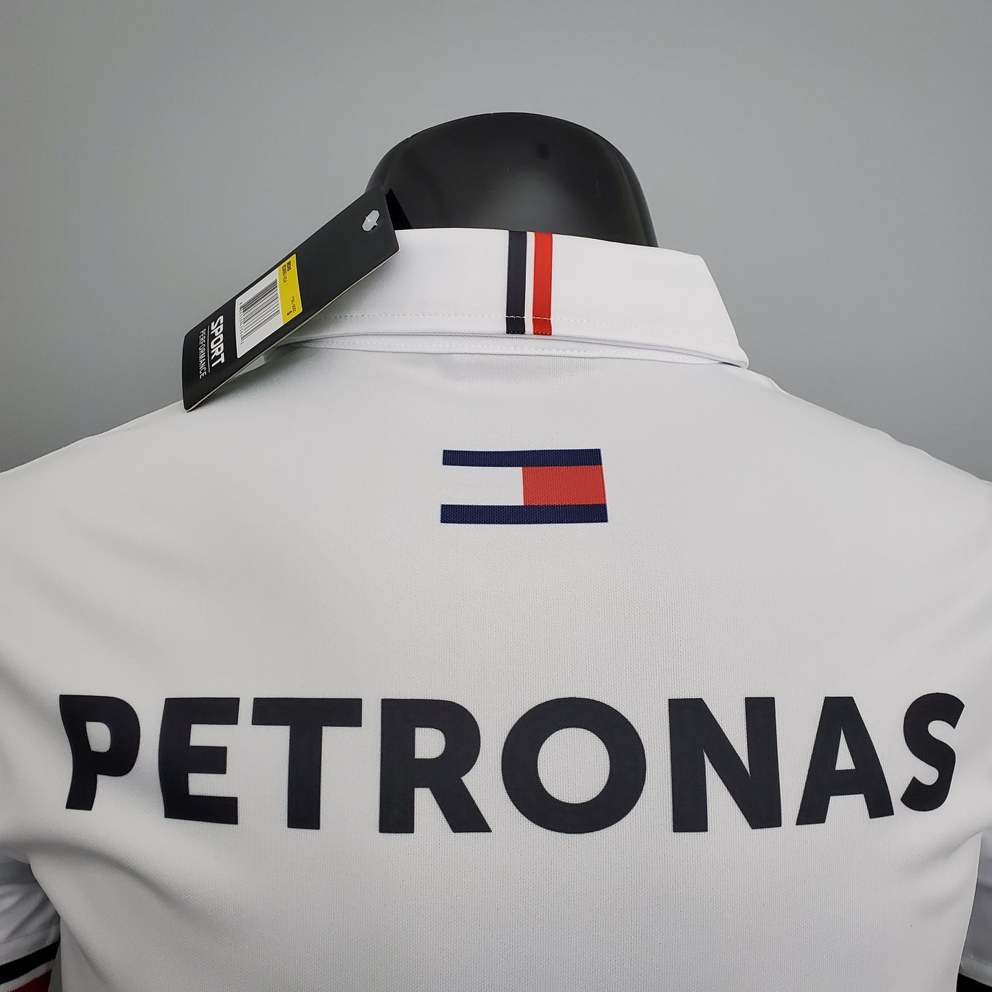 Mercedes F1 2023 Player Fit Polo – Petronas | White