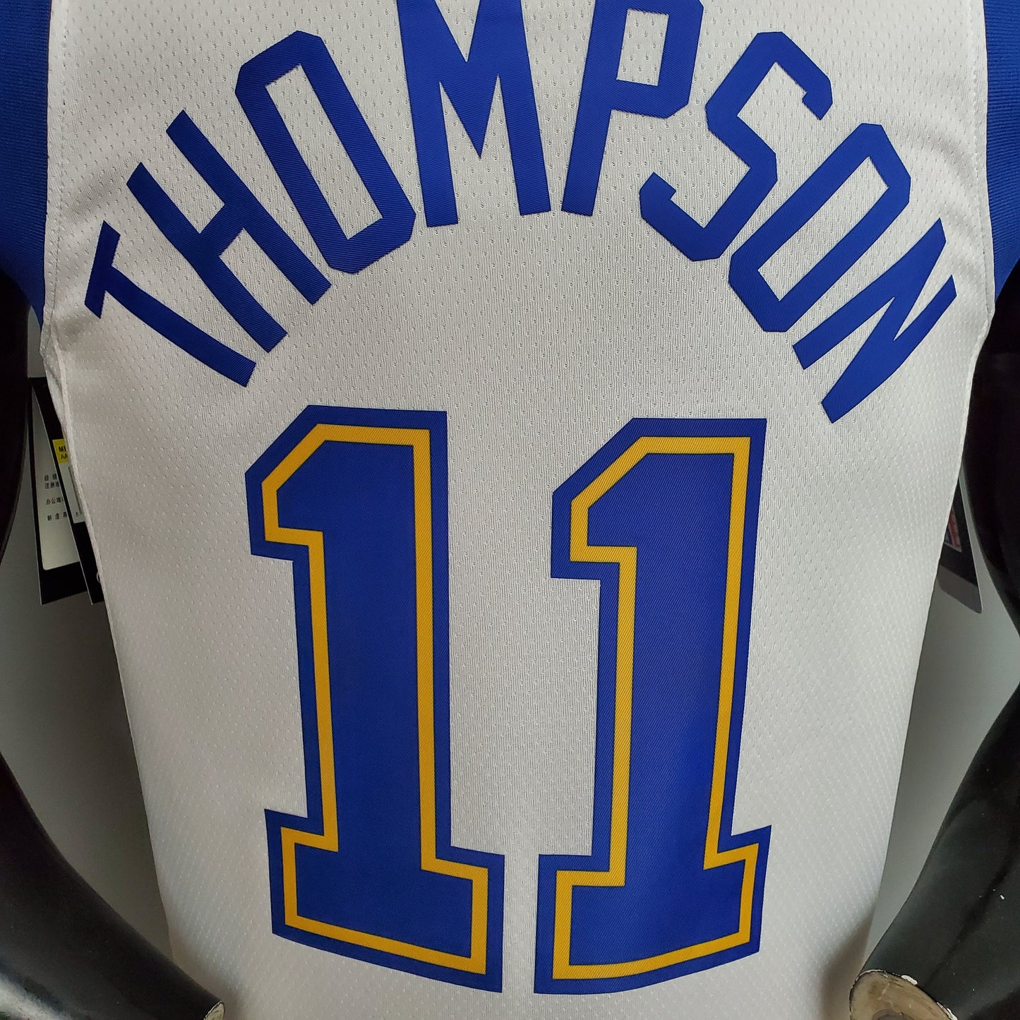 2020 Warriors Thompson #11 Retro Basketball Jersey