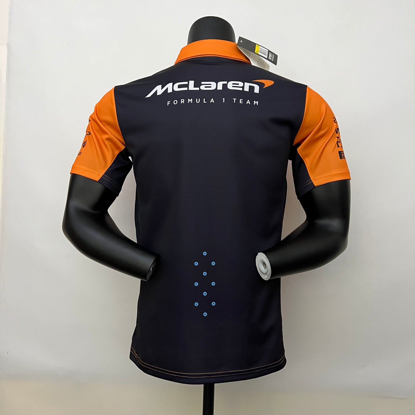 McLaren F1 2023 Polo – Player Fit | Papaya Orange