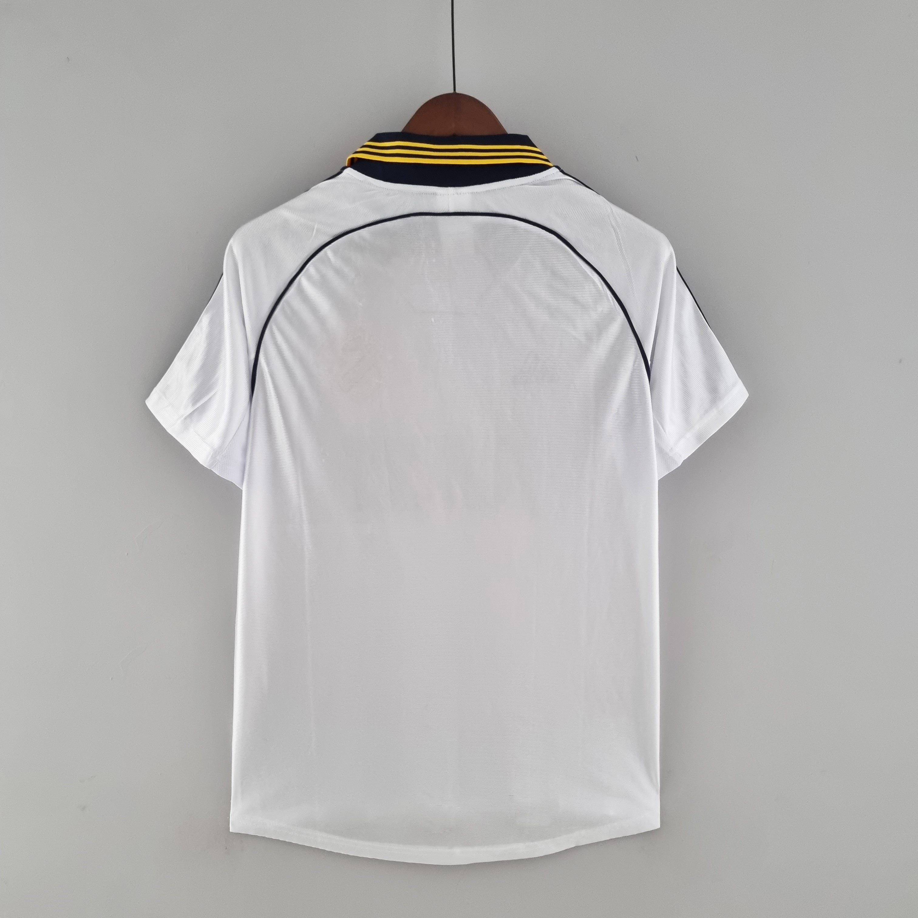 1990s Real Madrid Retro Football Shirt | White Black Home