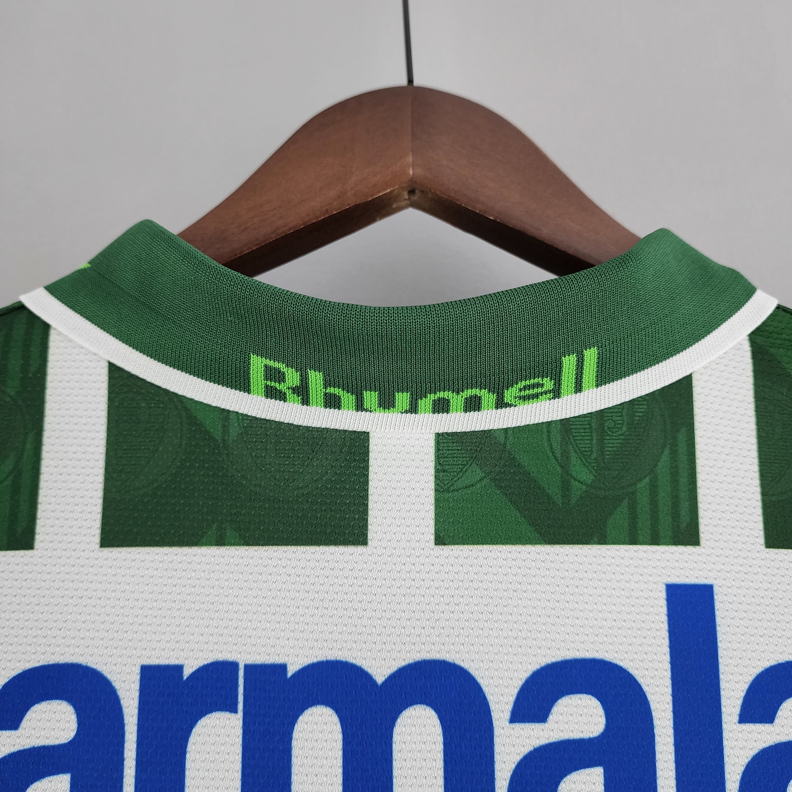 1990s Palmeiras Retro Football Shirt | Green White Home