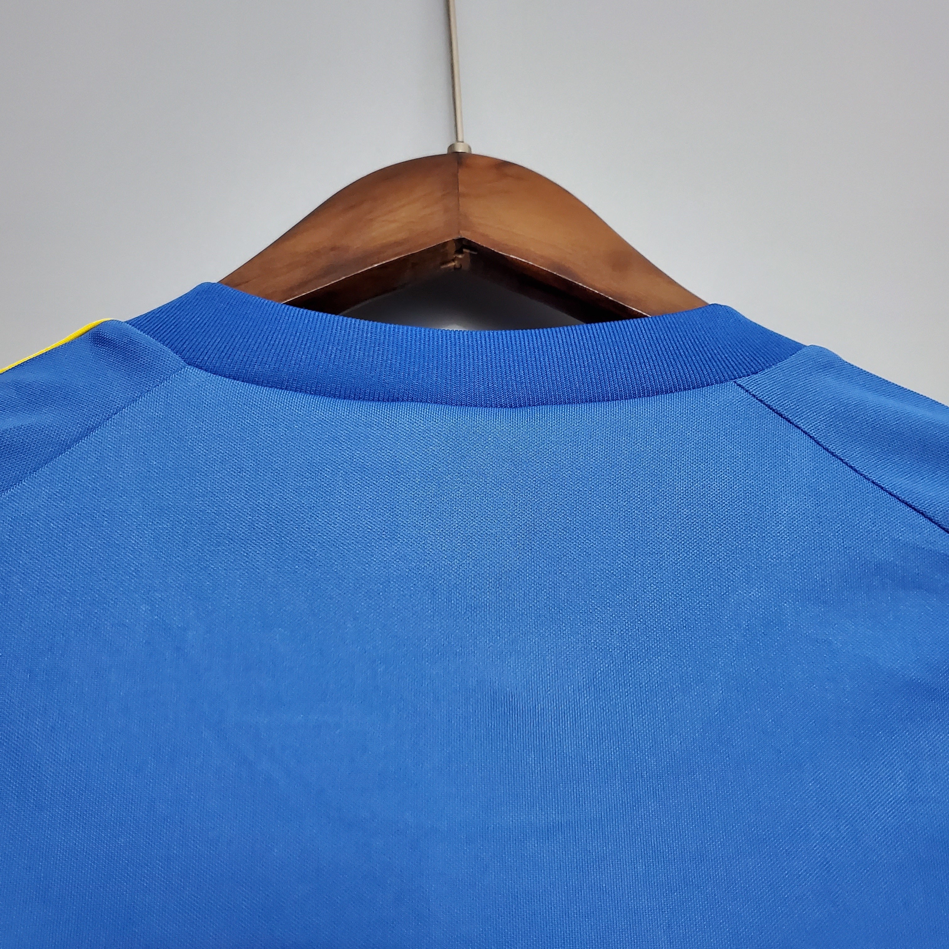 1980s Boca Juniors Retro Football Shirt | Blue Yellow Home