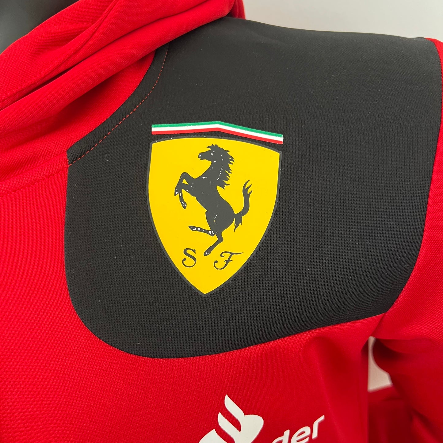 Ferrari F1 2023 Player Fit Hoodie | Red Black