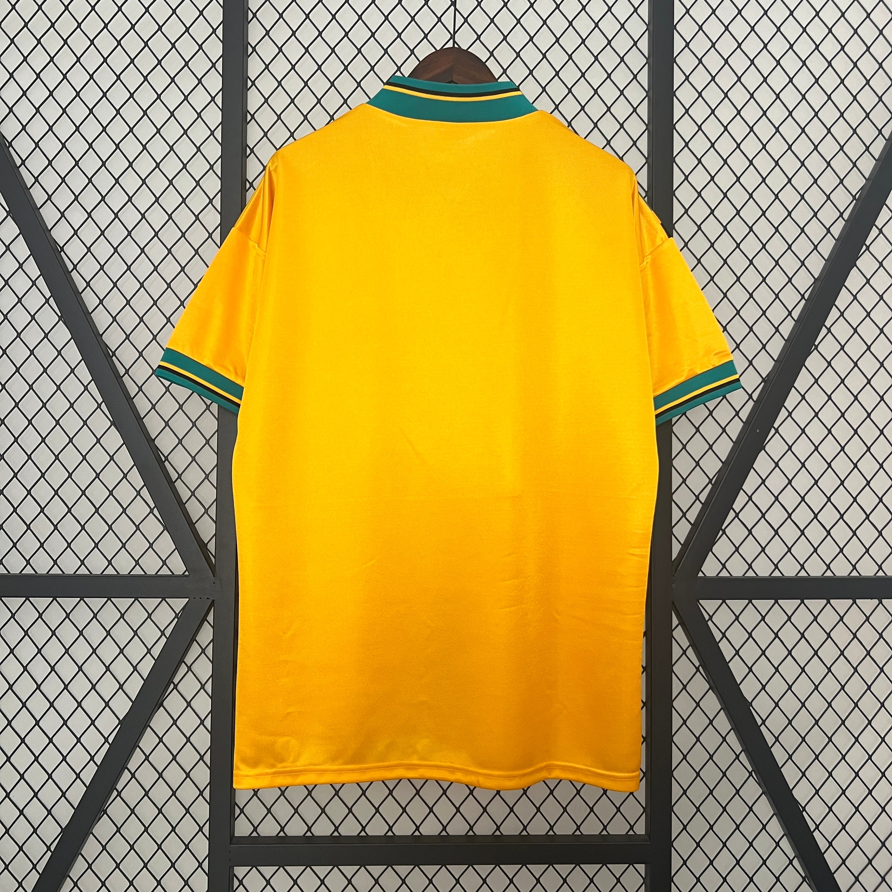 1990s Bayern Munich Retro Football Shirt | Yellow Black Home